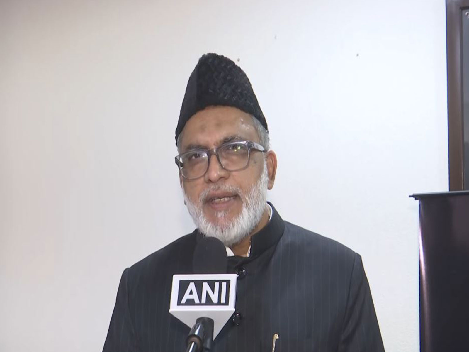 Jamat-e-Islami Hind Vice President, Malik Mohtasim Khan (Photo/ANI)
