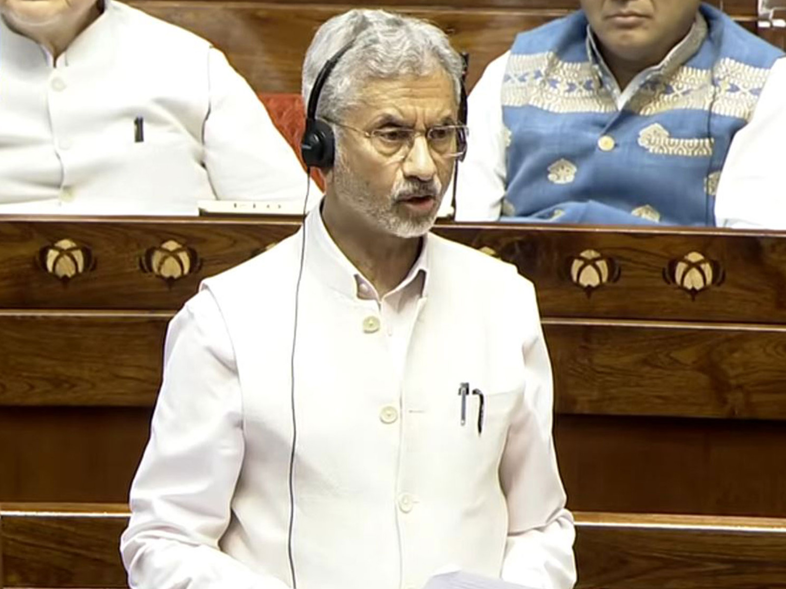 External Affairs Minister S Jaishankar (Photo/Sansad TV)