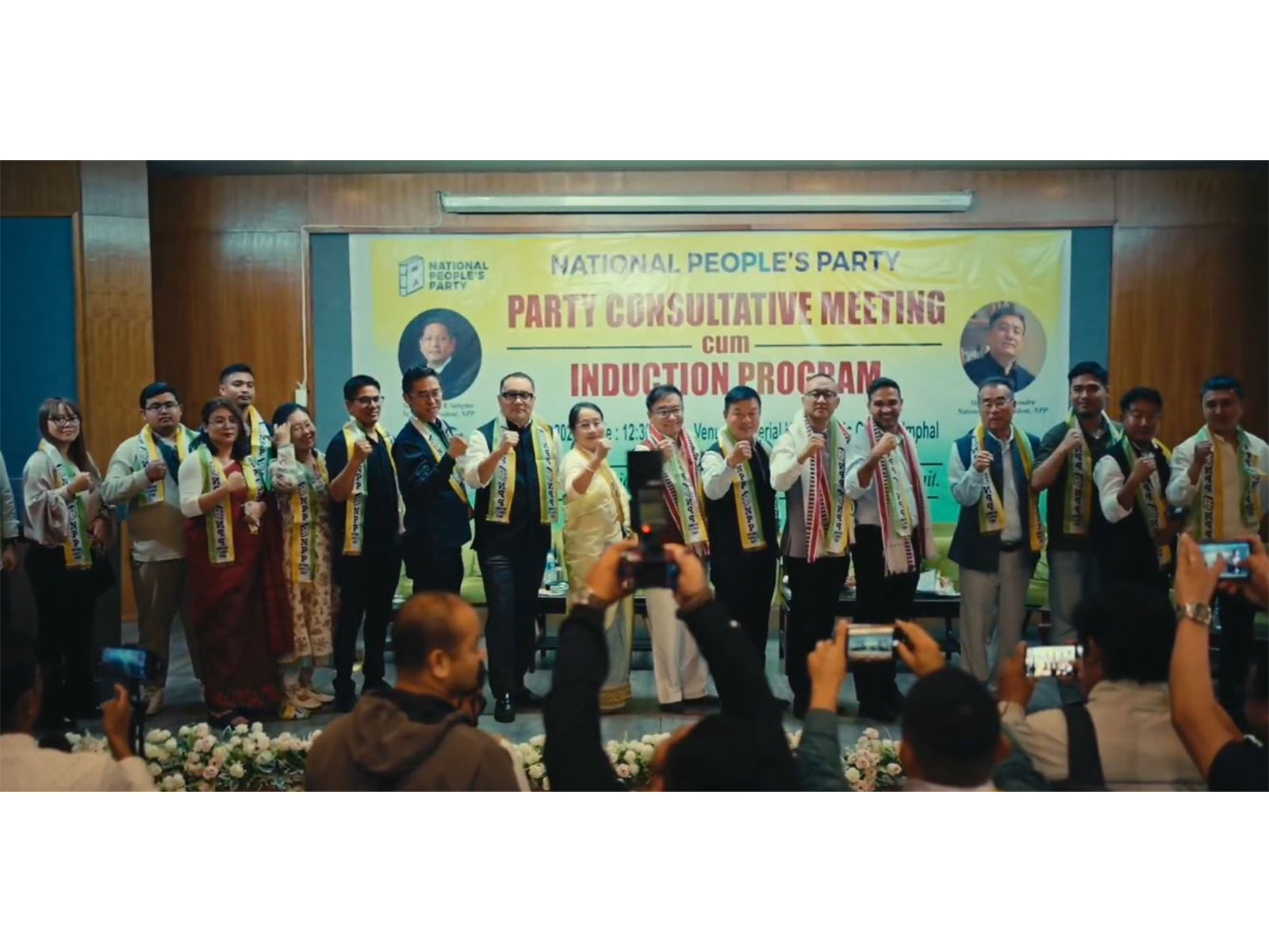 Over 200 join NPP in Imphal (Photo: x/@nppmeghalaya)
