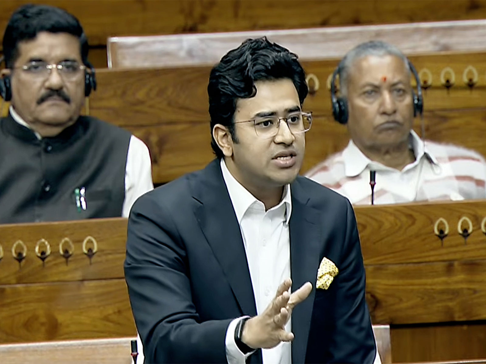 BJP MP Tejasvi Surya (Photo/ANI) BJP MP Tejasvi Surya (Photo/ANI)
