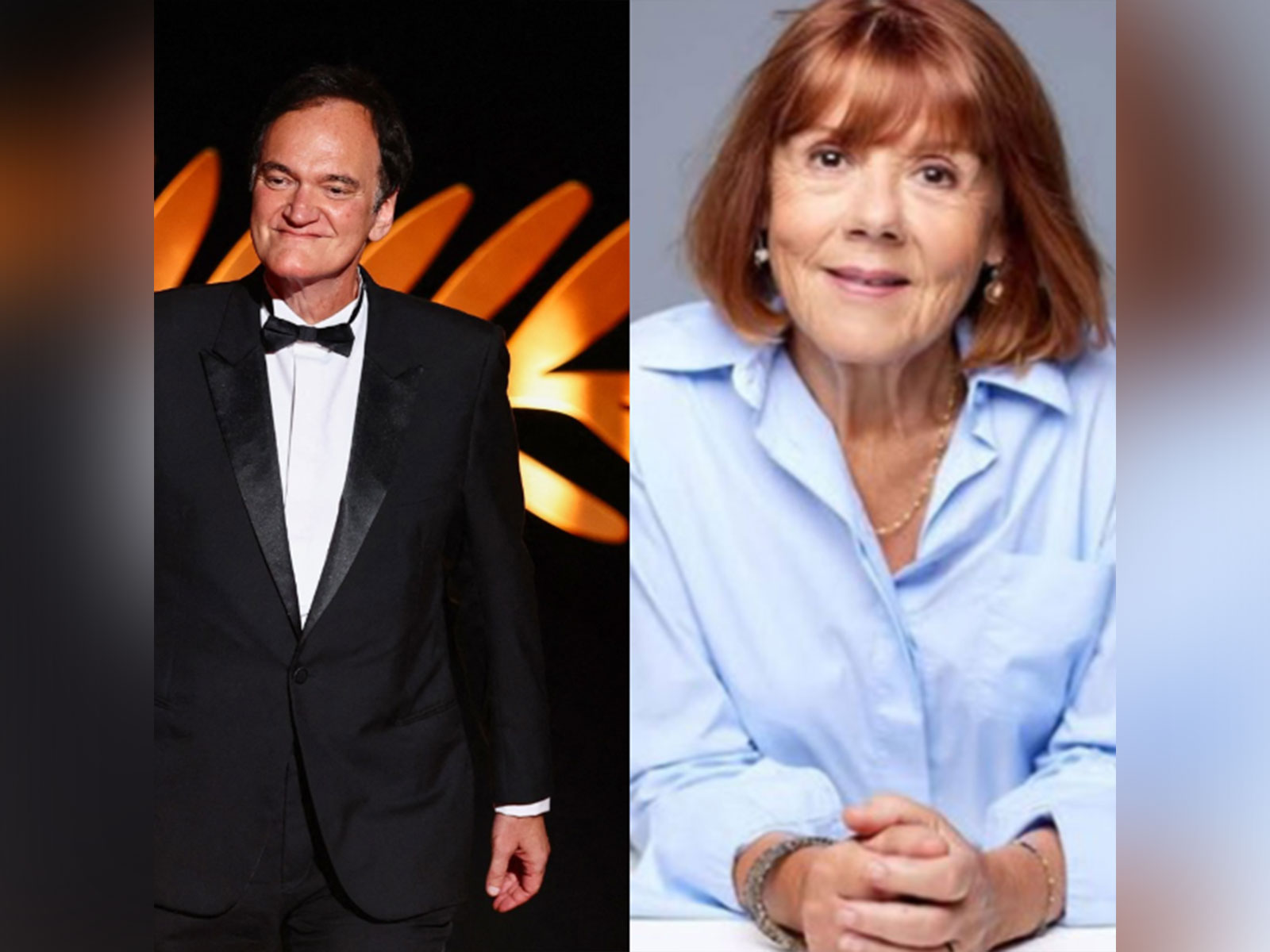 Quentin Tarantino, Rosanna Arquette (Photo: Reuters, Instagram/@rosannaarquette)