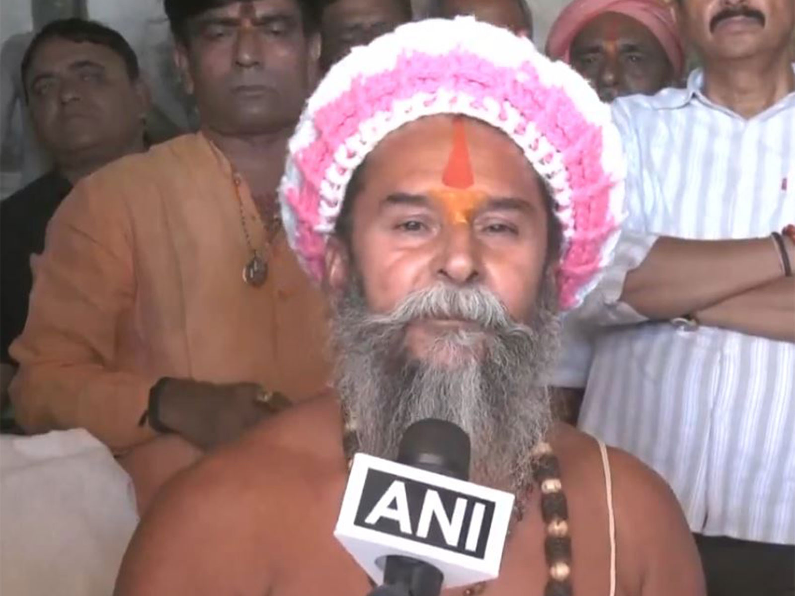 Mahant of Hanuman Temple, Ishwardas Maharaj (Photo/ANI)