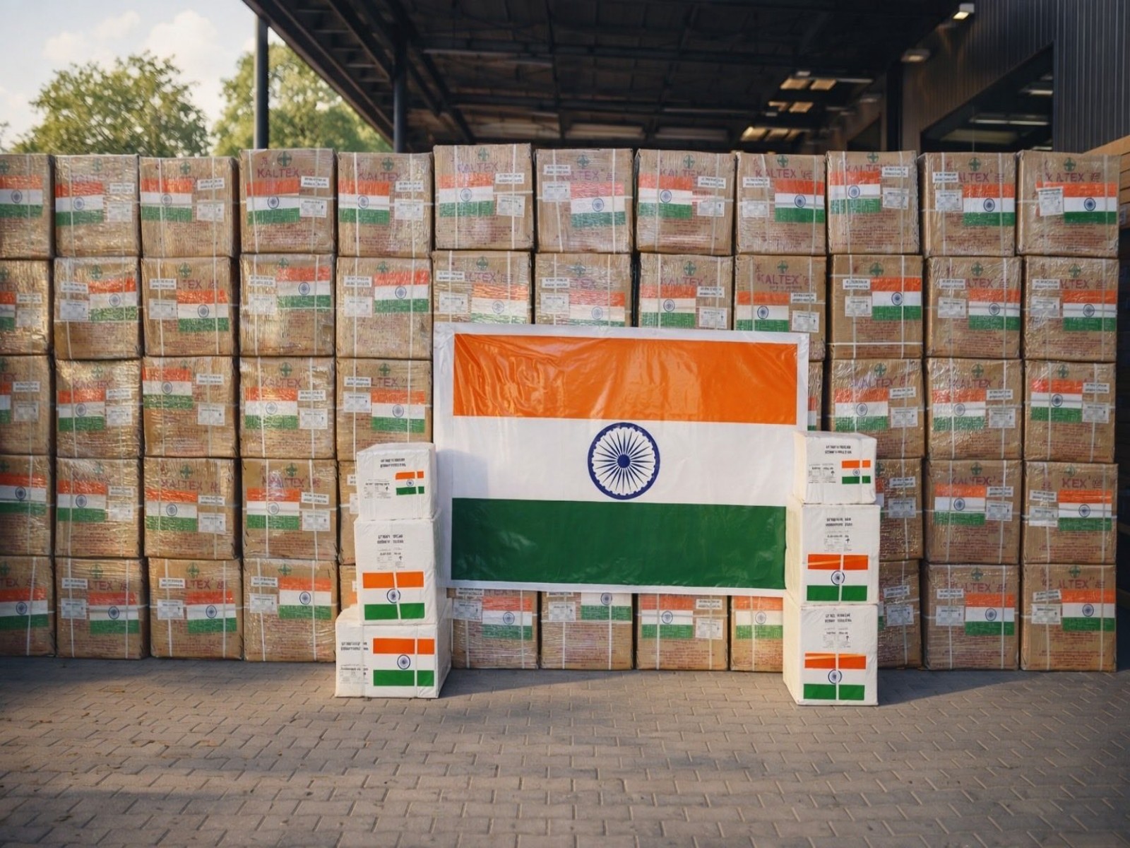 Indian aid to Mozambique (Photo: X@MEAIndia)