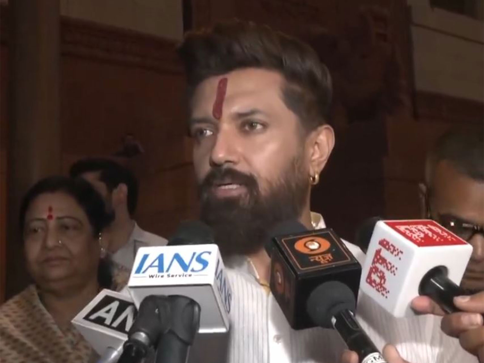 Union Minister Chirag Paswan (Photo/ANI)