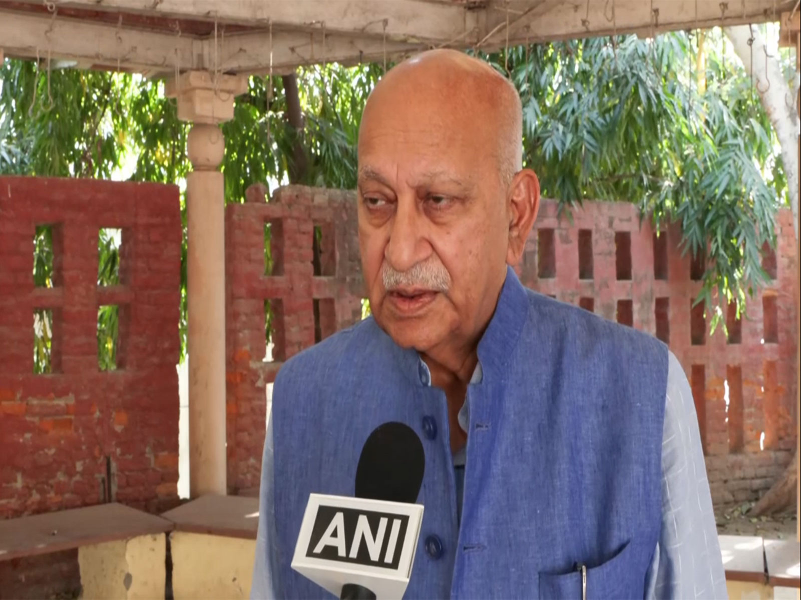Former MoS MEA MJ Akbar (Photo/ANI)