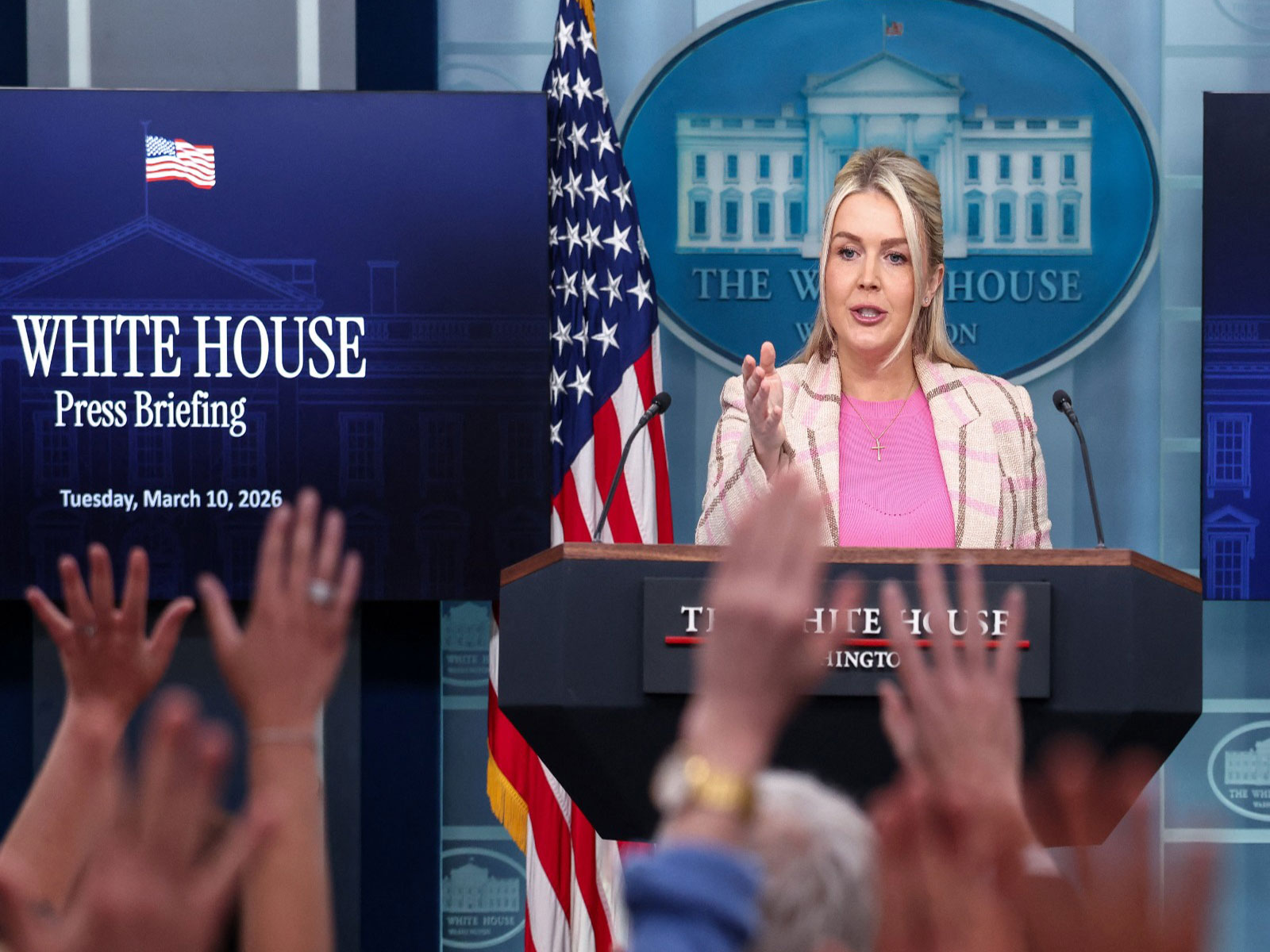 White House Press Secretary Karoline Leavitt (Photo/ Reuters)
