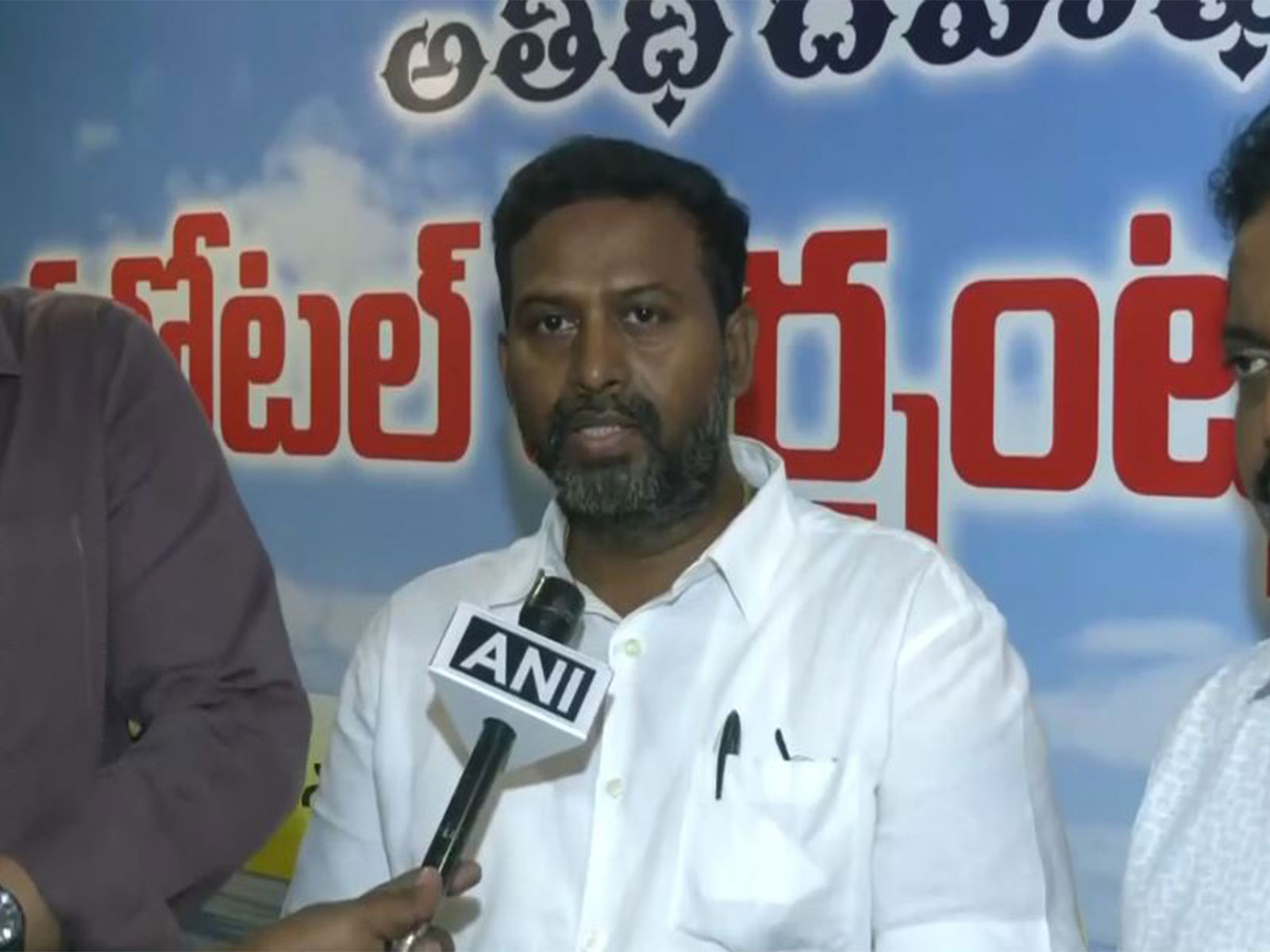 Visakhapatnam Hotel Merchant Association Vice President, Kishore Yadav (Photo/ANI)