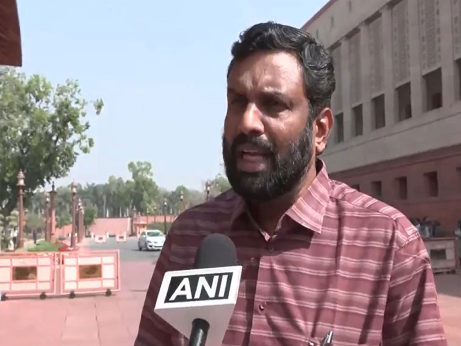 CPI MP P Sandosh Kumar (Photo/ANI)