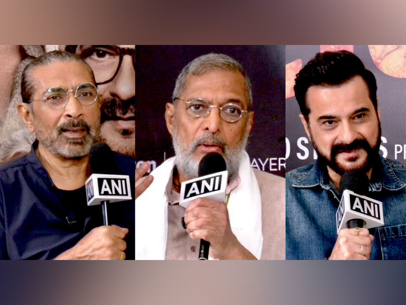 Prakash Jha, Nana Patekar, Sanjay Kapoor (Photo/ANI)
