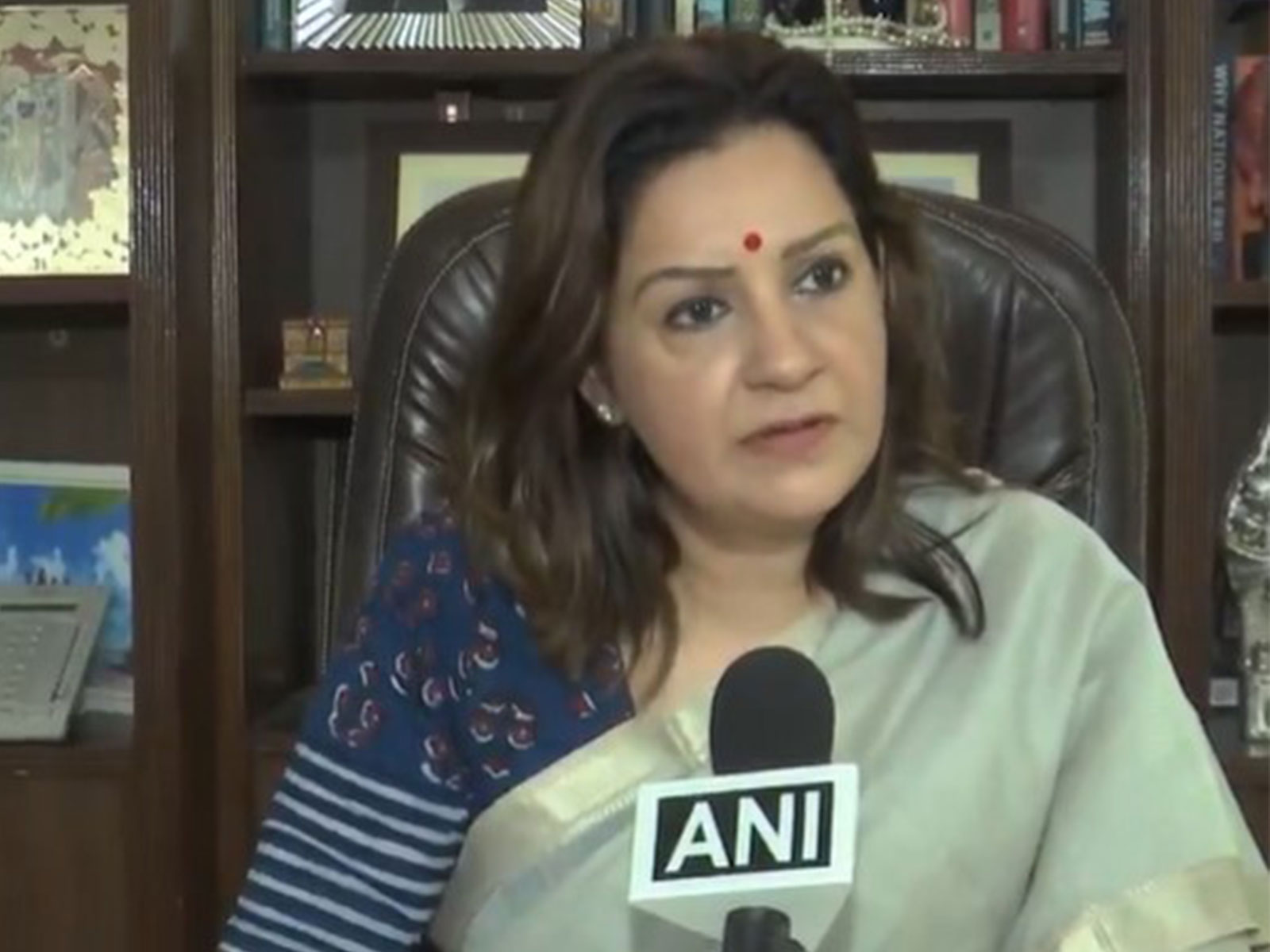 Shiv Sena MP Priyanka Chaturvedi (Photo/ANI)