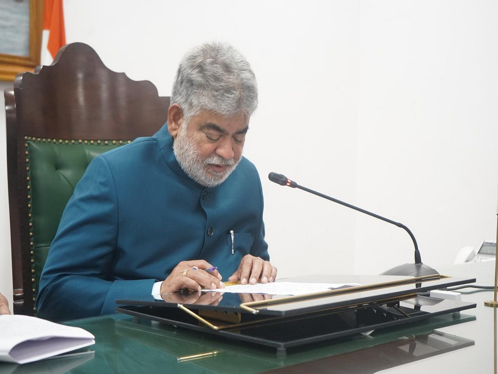 Gaddam Prasad Kumar, Telangana Speaker (Photo/ANI)