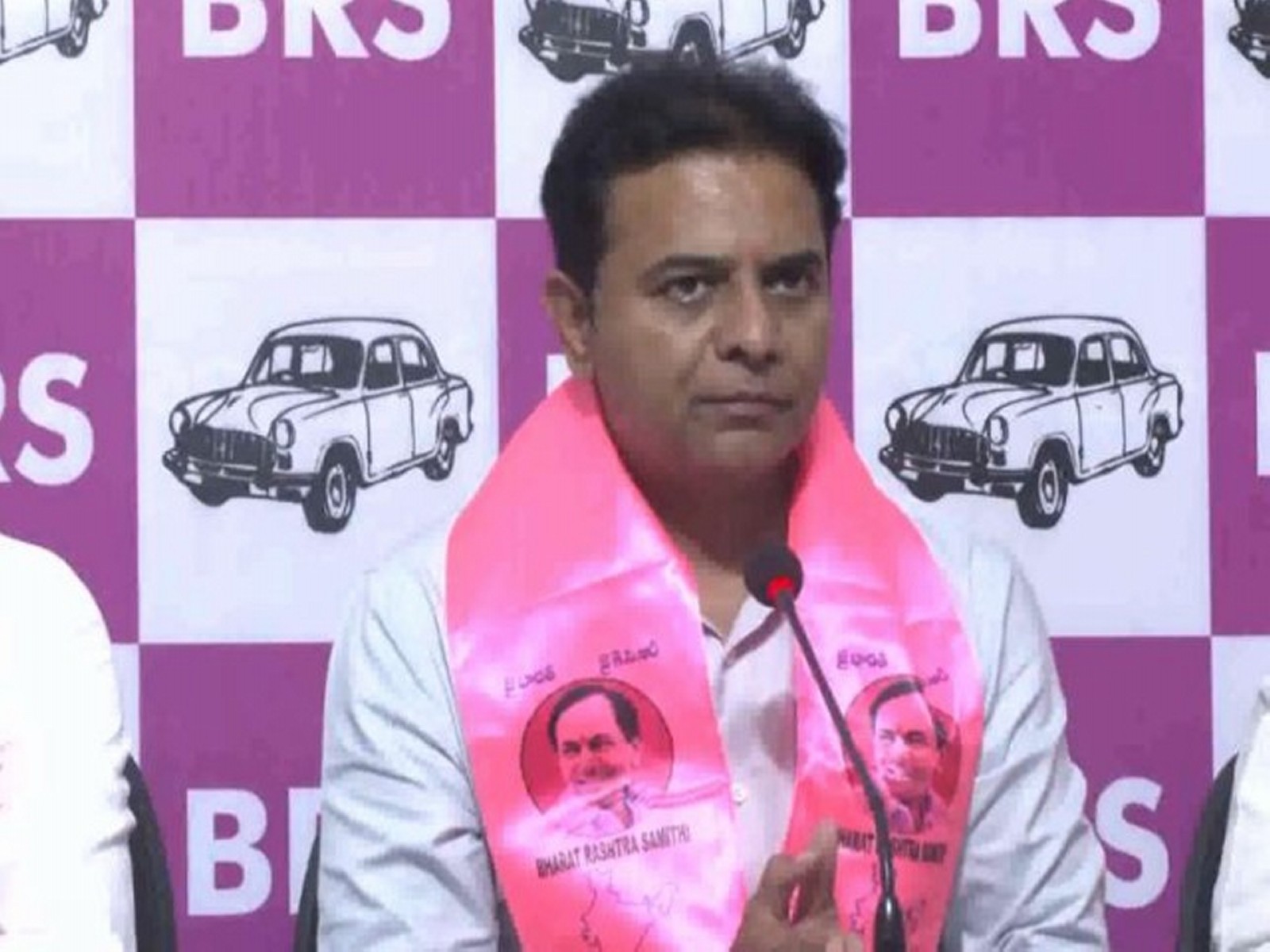K T Rama Rao, Working President of the Bharat Rashtra Samithi (Photo/ANI)