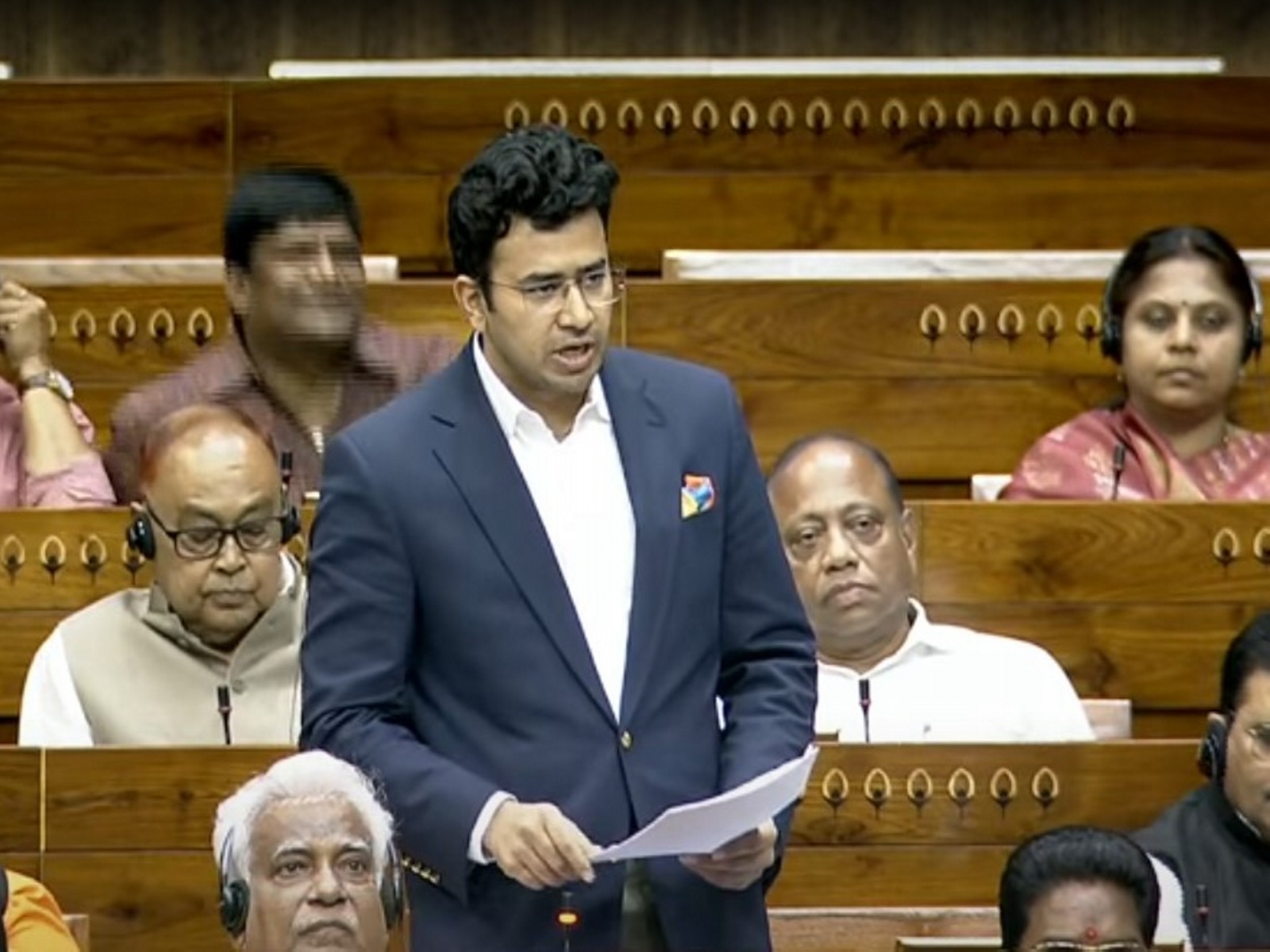 BJP MP Tejasvi Surya (Photo/ANI)