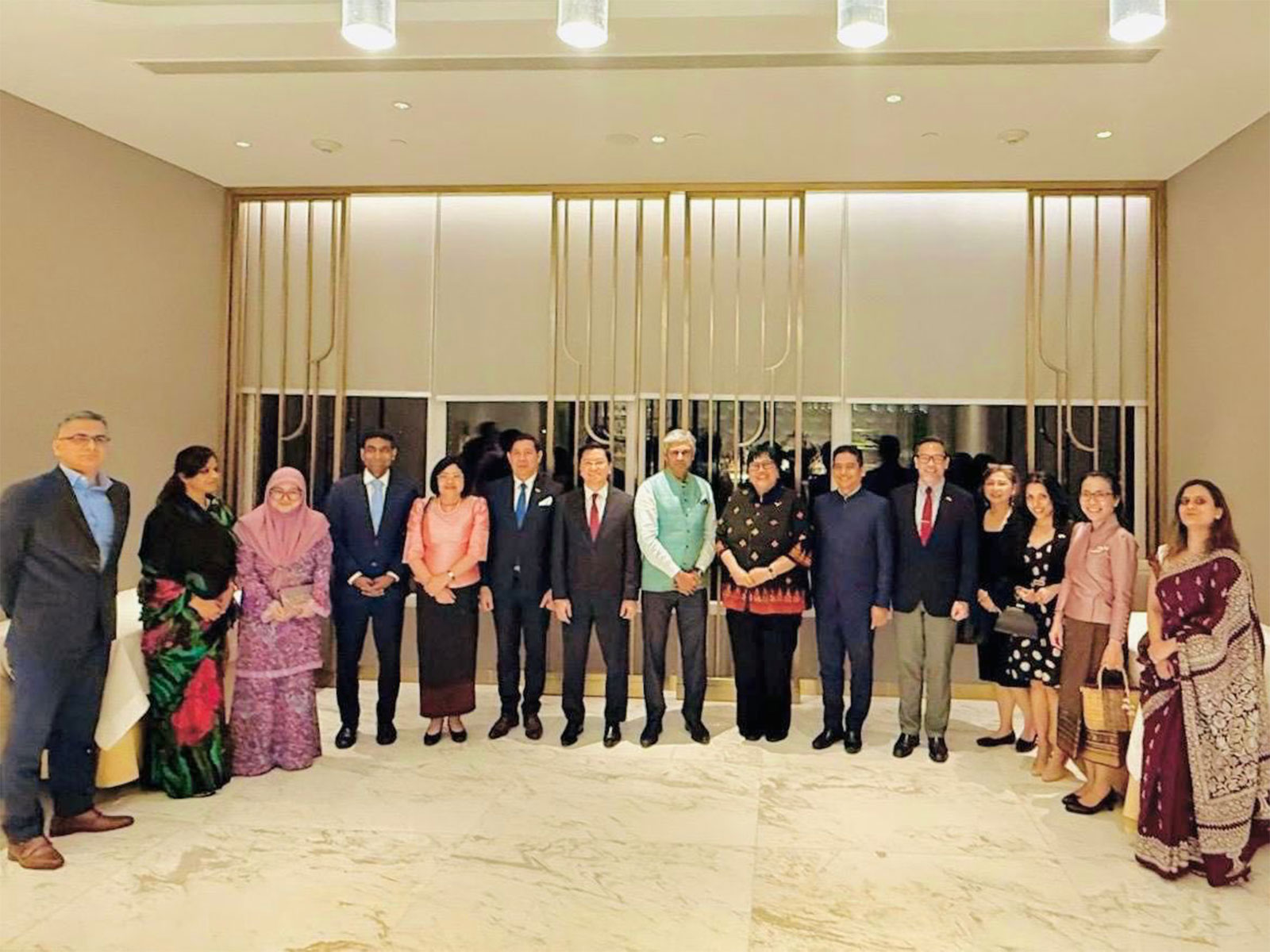Farewell of Indonesia’s Ambassador, Ina Krisnamurthi (Photo: X@MEAIndia)