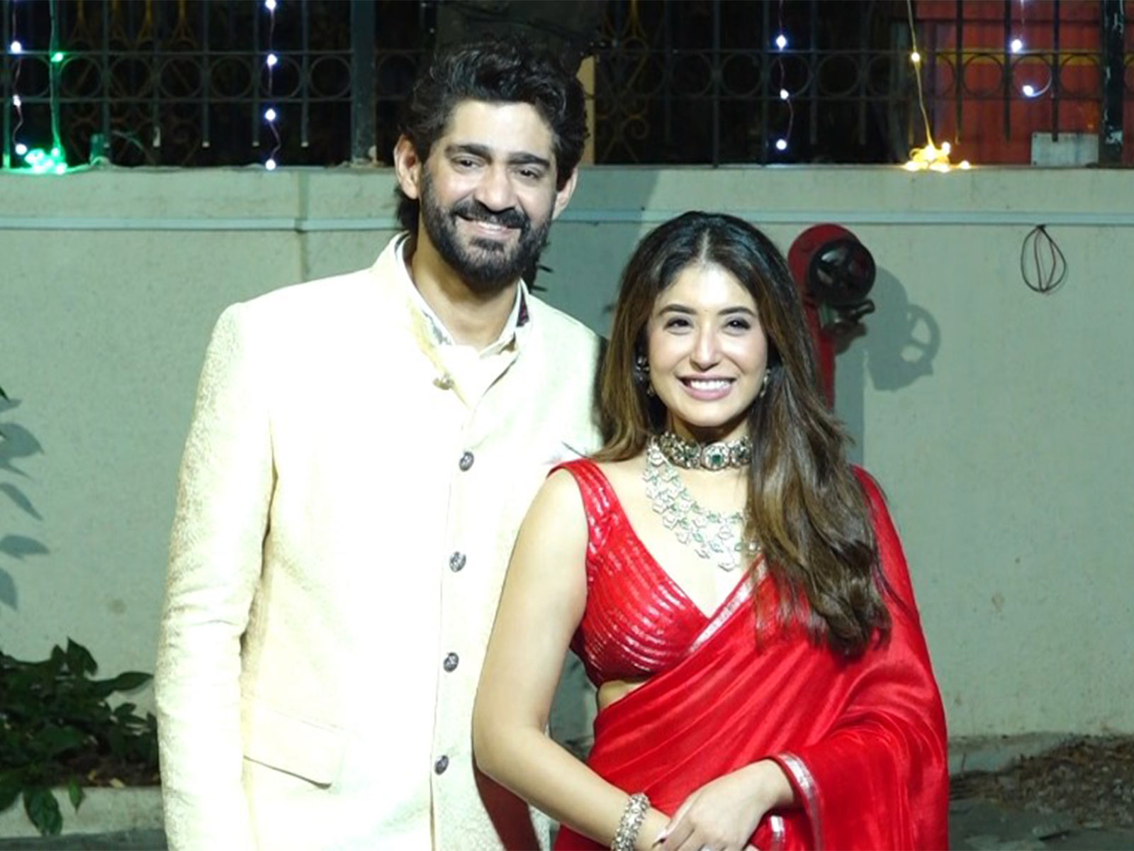 Couple Kritika Kamra and Gaurav Kapur (Image source: ANI)