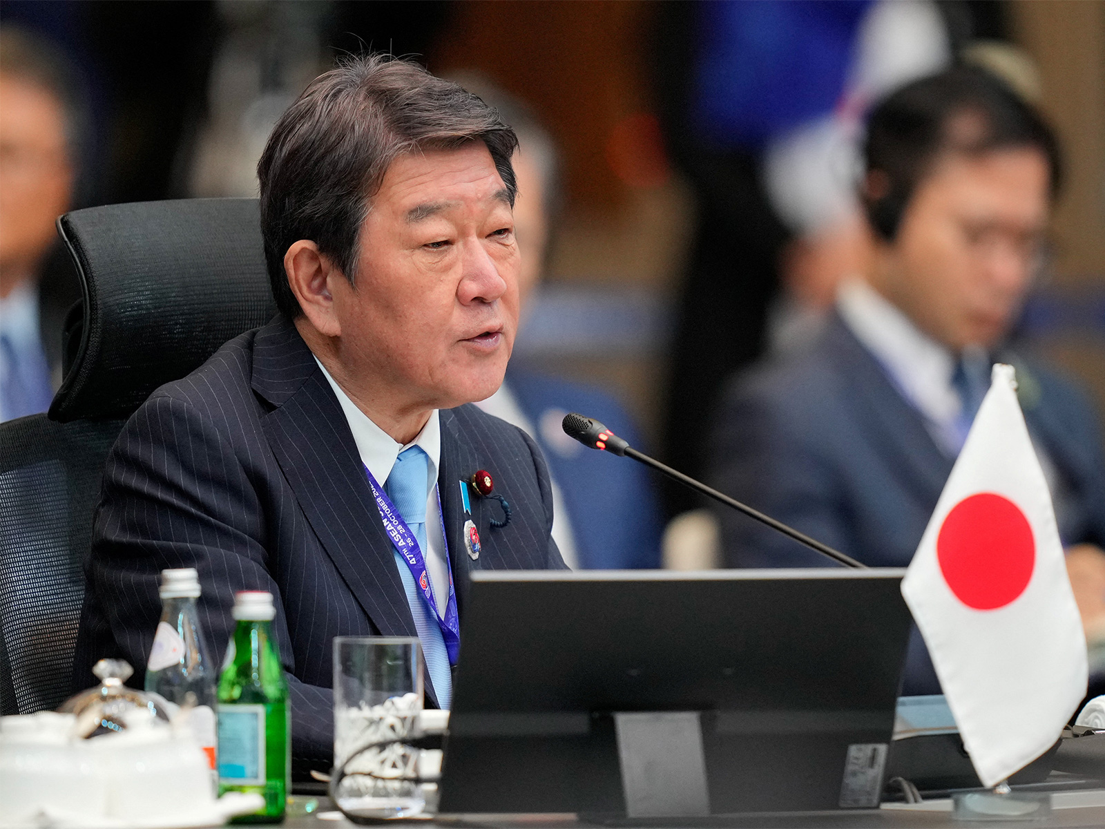  Minister of Foreign Affairs of Japan Toshimitsu Motegi (Photo/Reuters)
