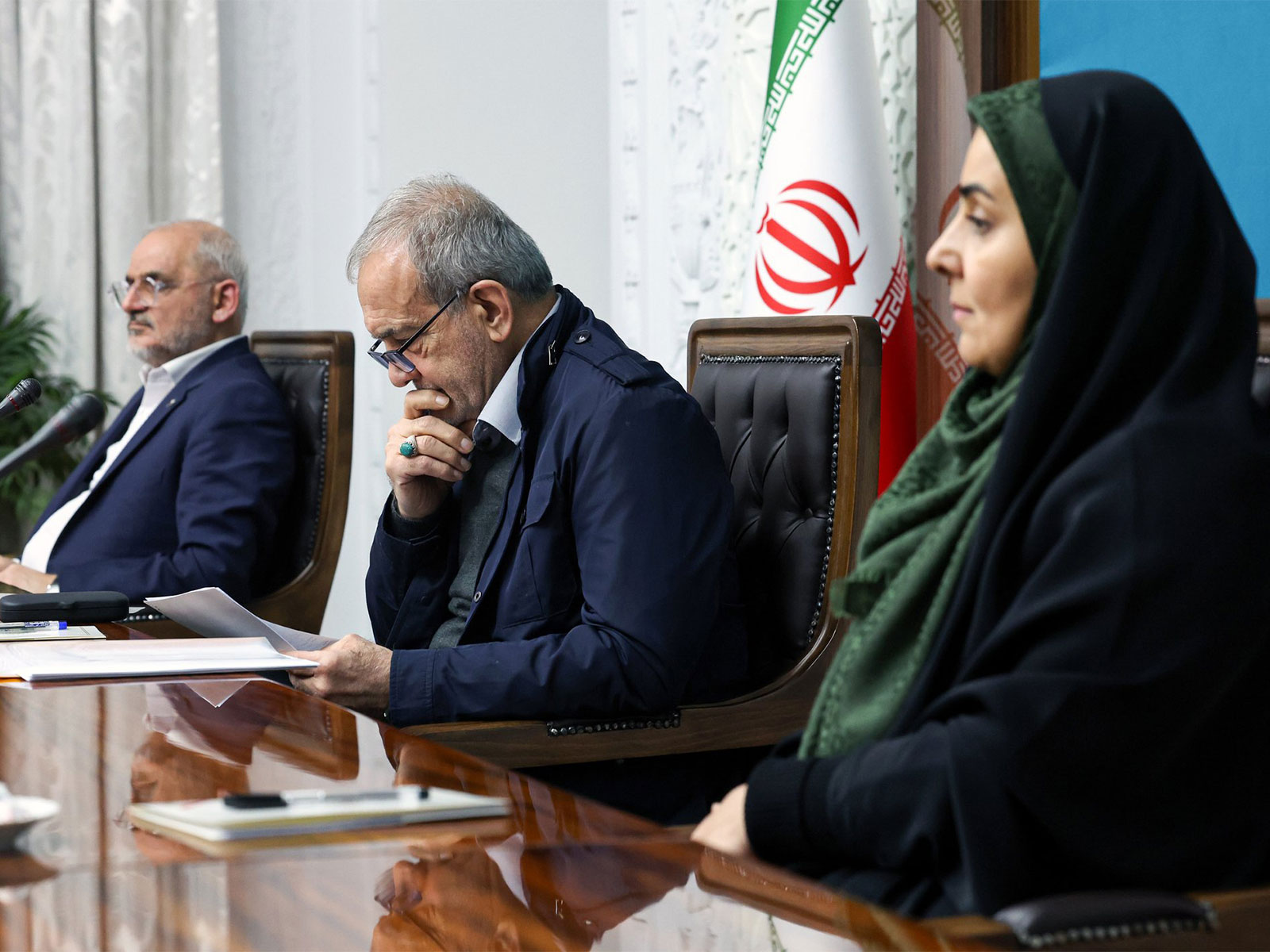 Iranian President Masoud Pezeshkian (Photo/@drpezeshkian)