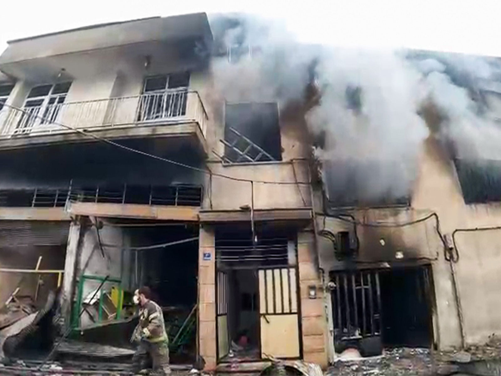 Aftermath of an attack on Iran (Photo/IRIB/ANI)