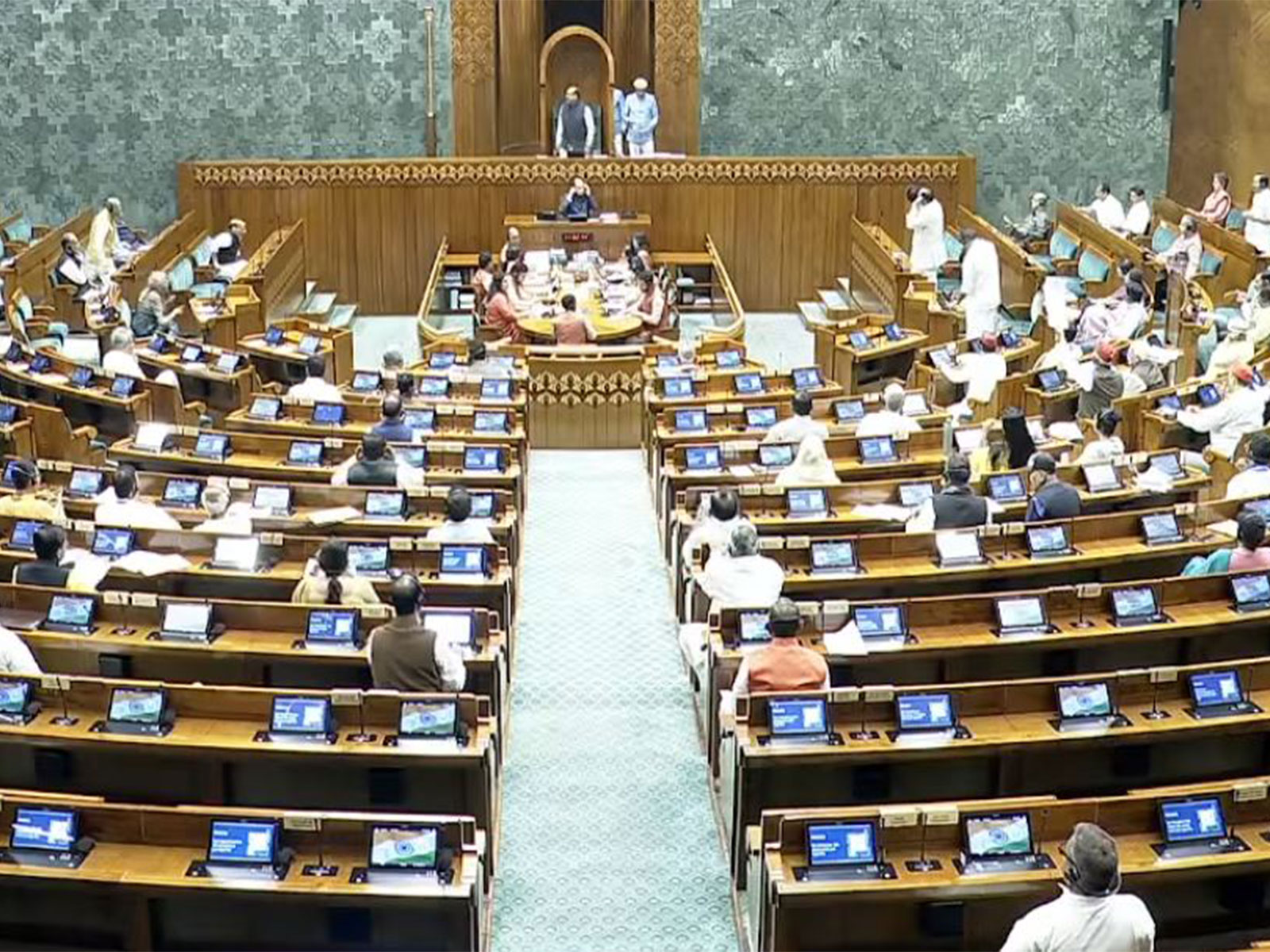 Visual from Lok Sabha (Photo/Sansad TV) Visual from Lok Sabha (Photo/Sansad TV)