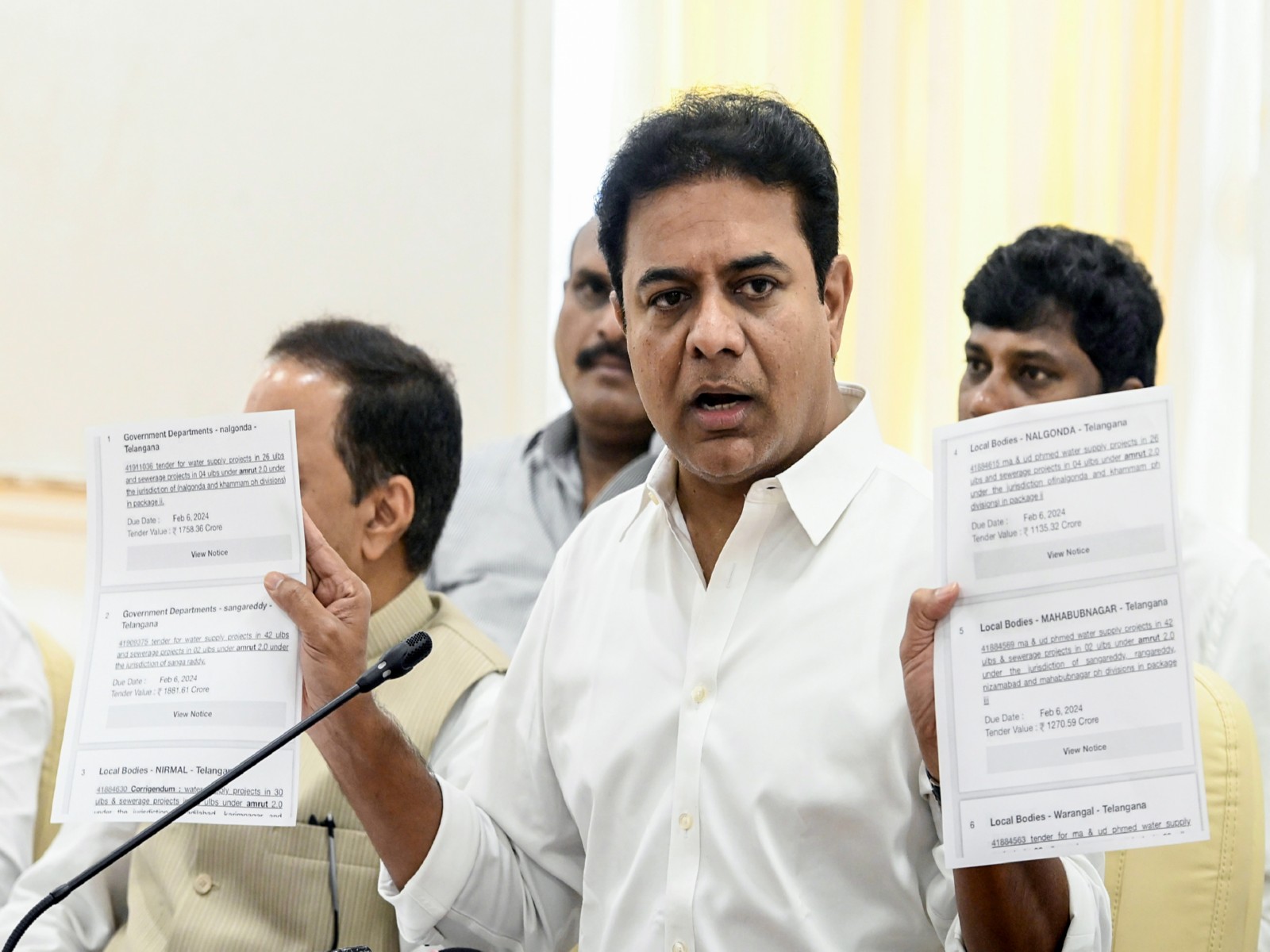 BRS Working President KT Rama Rao (Photo: ANI)