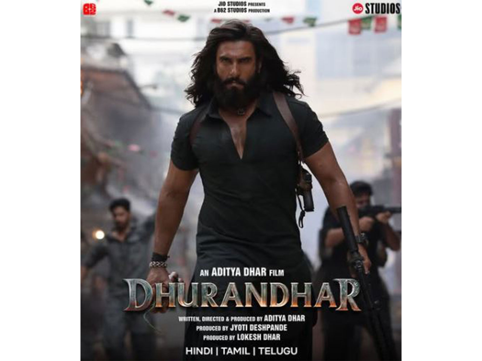 Dhurandhar poster (Photo/Instagram@officialjiostudios) Dhurandhar poster (Photo/Instagram@officialjiostudios)