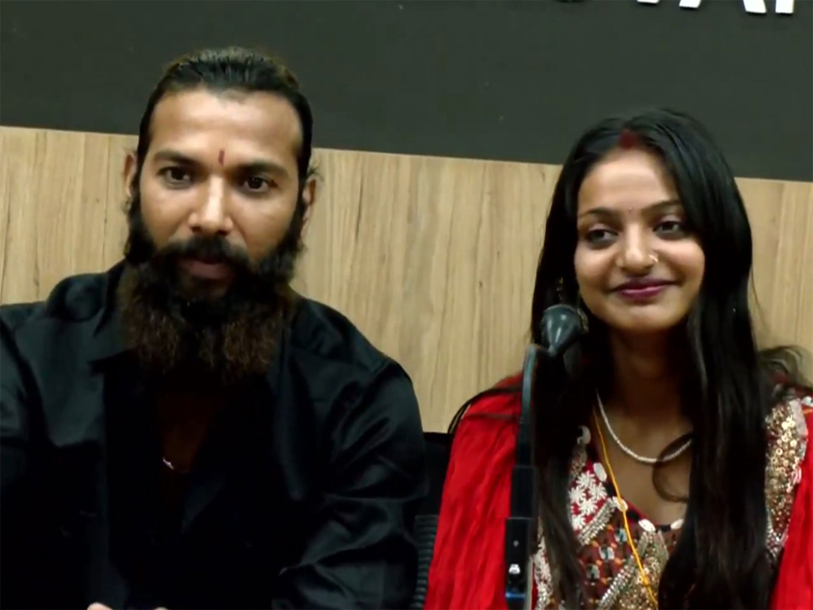 Furman Khan and Monalisa Bhosle (Photo/ANI)