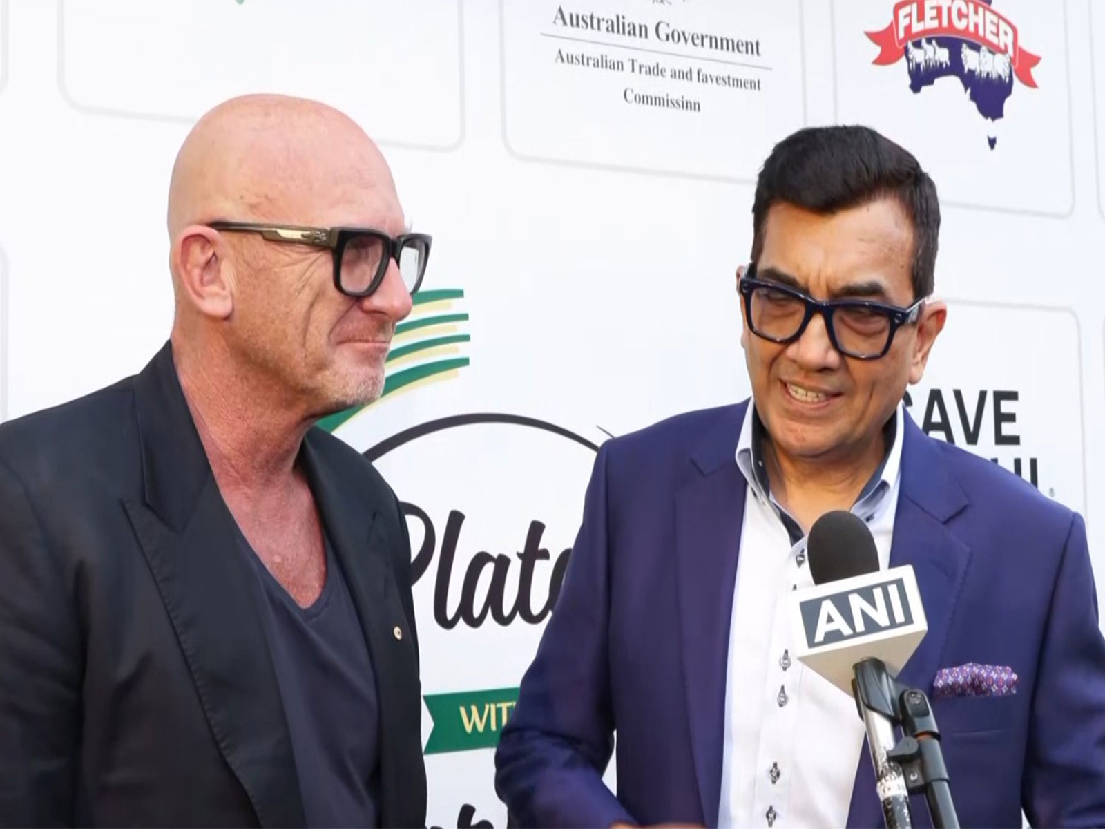 Chef Matt Moran and Sanjeev Kapoor (Photo/ANI)