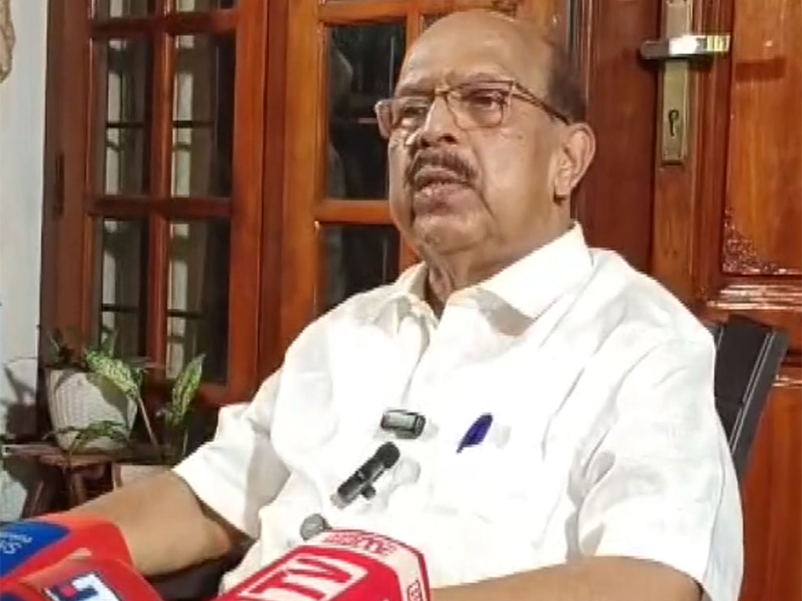 Veteran CPI(M) leader G Sudhakaran (Photo/ANI)