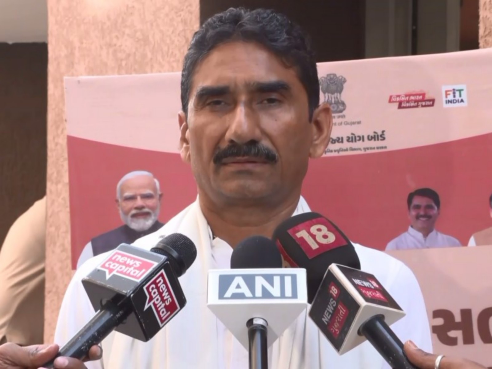 Gujarat State Yoga Board Chairman, Sheeshpal Rajput