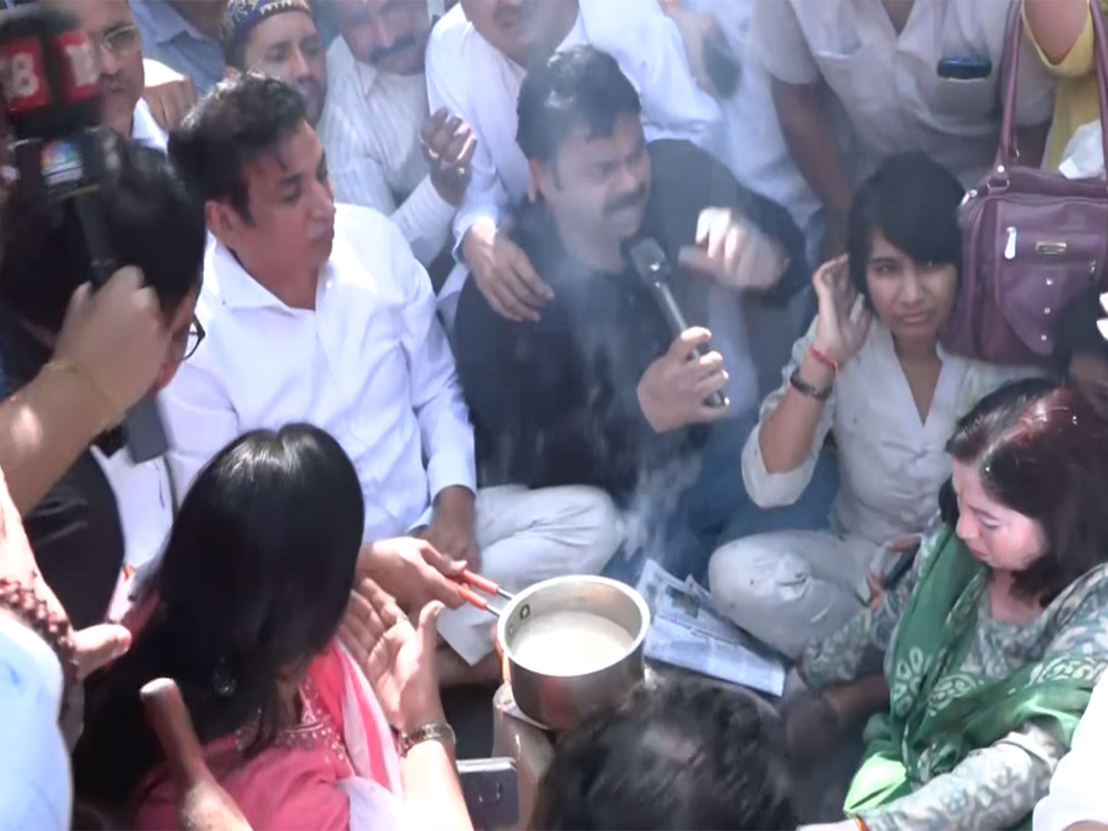 Visuals from the spot (Photo/ANI) Visuals from the spot (Photo/ANI)