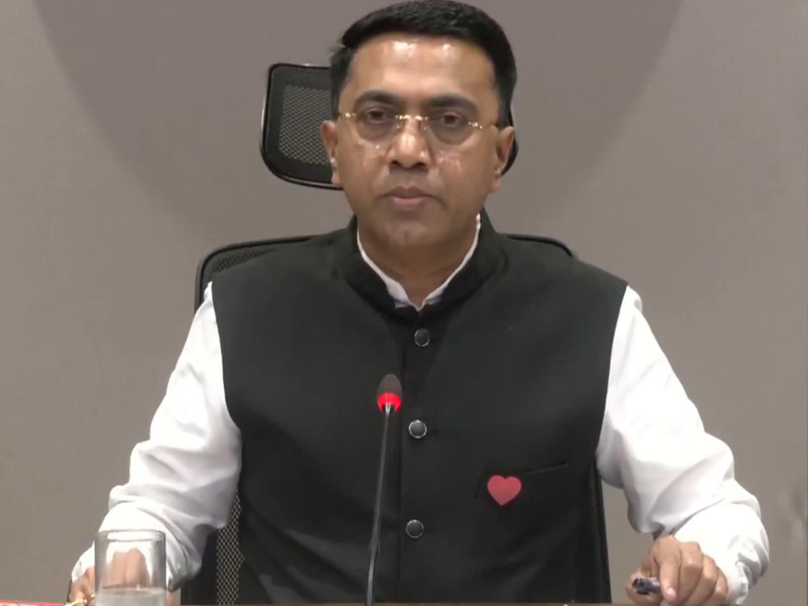 Goa Chief Minister Pramod Sawant (Photo/ANI)