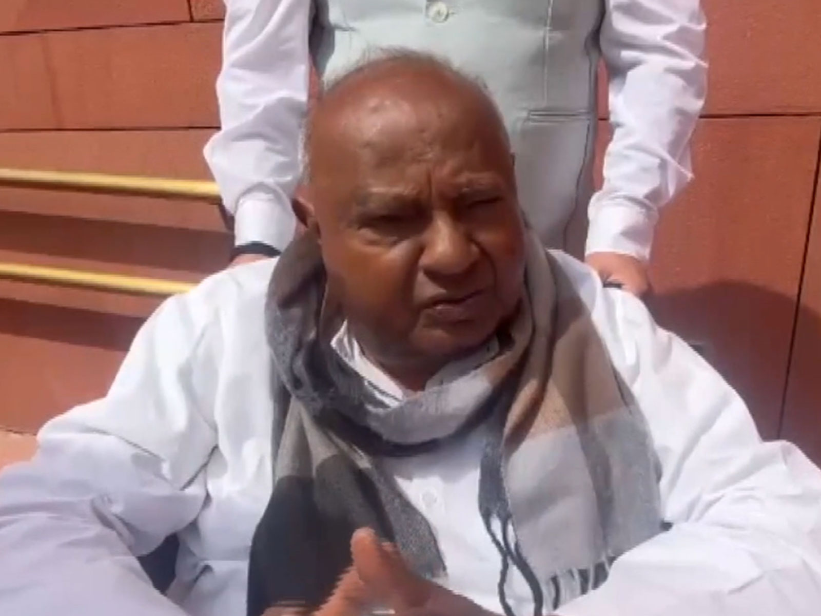 Former Prime Minister and Rajya Sabha MP Deve Gowda (Photo/ANI) Former Prime Minister and Rajya Sabha MP Deve Gowda (Photo/ANI)