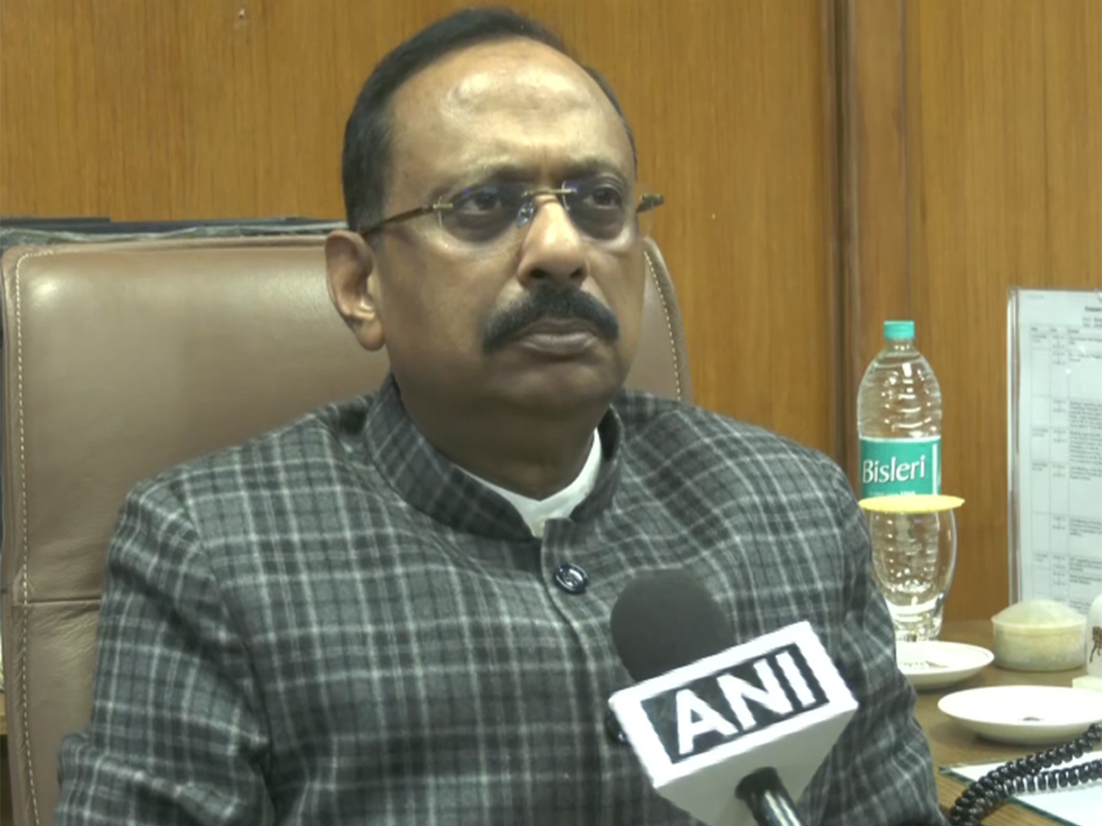 Chief Secretary of Himachal Pradesh Sanjay Gupta (Photo/ANI)