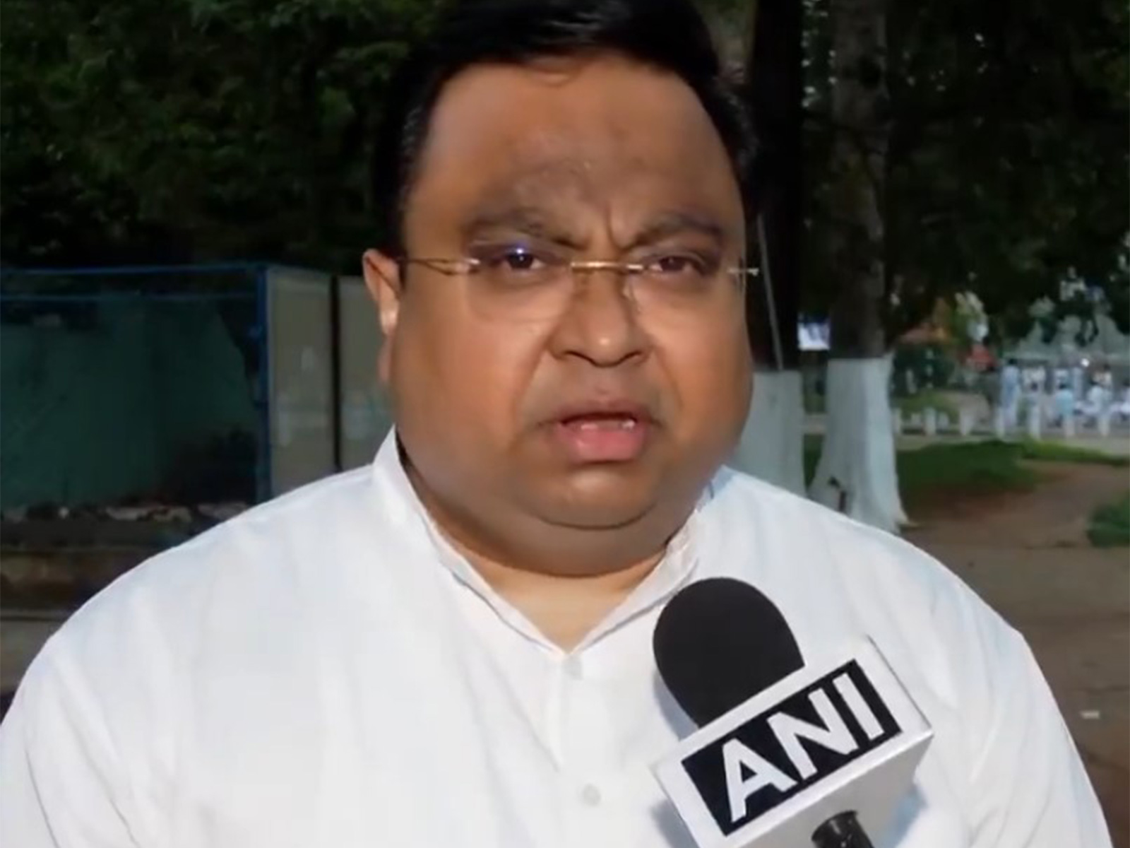 BJD MP Sasmit Patra (Photo/ANI)