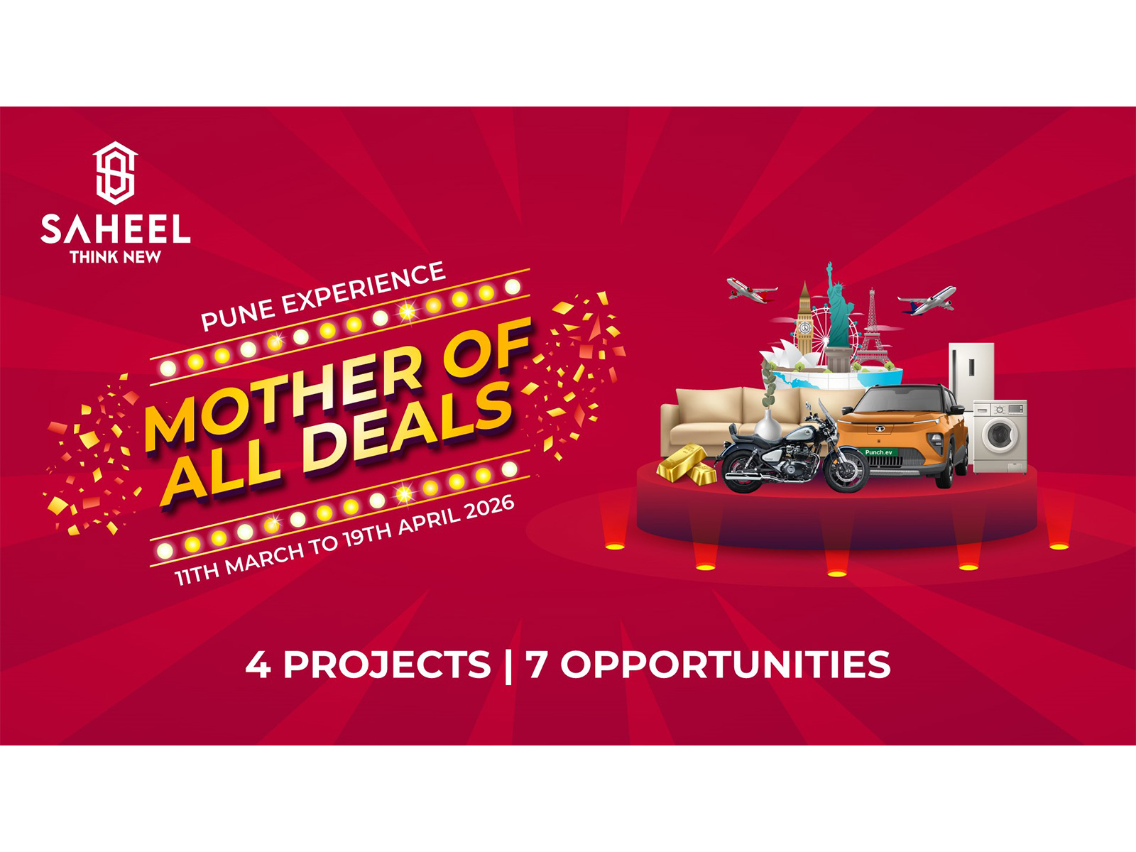 Saheel Properties Unveils “Mother of All Deals”, Pune’s Most Exciting Homebuying Festival