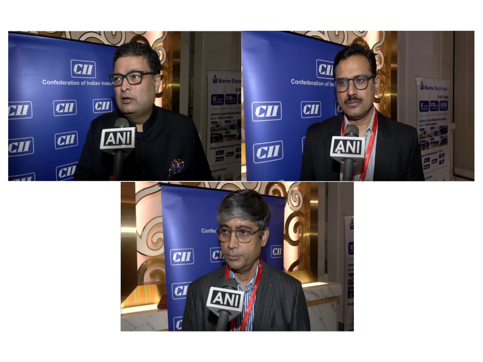 Kaustubh Dhavse, Chief Advisor to Maharashtra Chief Minister Devendra Fadnavis; Dr Deependra Singh Kushwah, Maharashtra’s Development Commissioner for Industries; Manoj Paul, Chairman of the Confederation of Indian Industry (CII) Western Region Taskforce on Datacenters for 2025–26 (Photo/ANI)