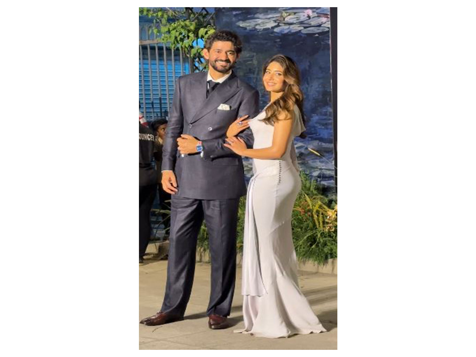 Newlyweds Gaurav Kapur and Kritika Kamra (Image source: ANI)