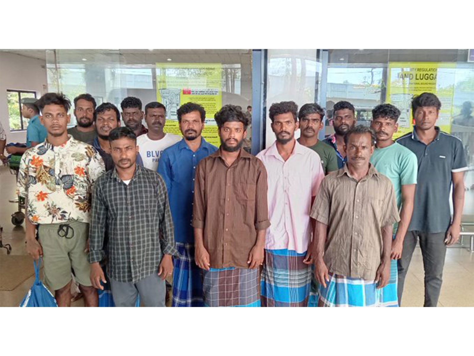 14 Indian fishermen repatriated from Sri Lanka (Photo/ANI/@IndiainSL)