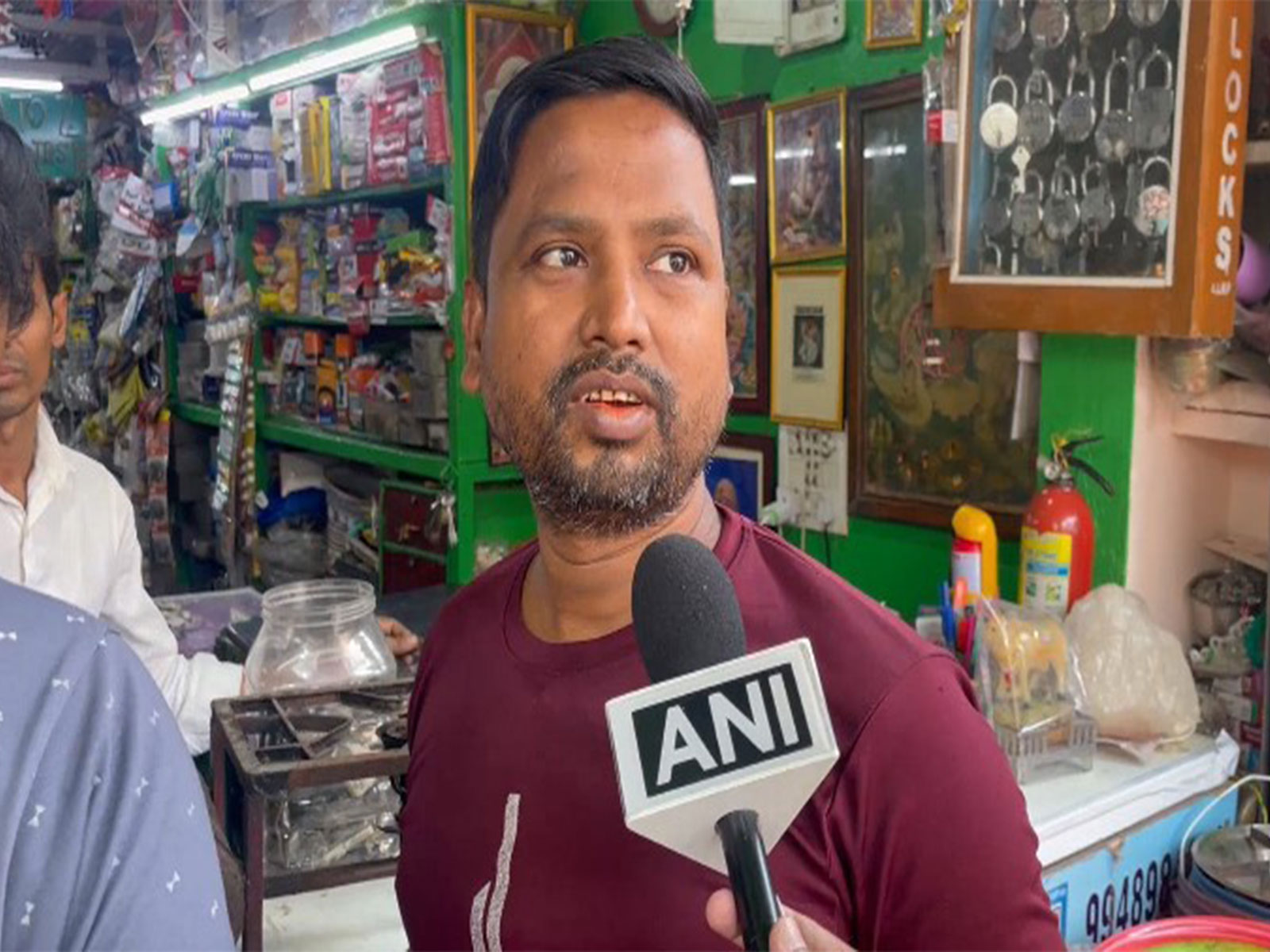 Sanjay, a migrant labourer (Photo/ANI)