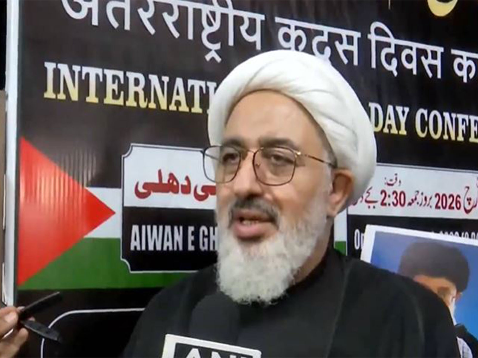 Abdul Majid Hakeem Ilahi, the Representative of Iran’s Supreme Leader in India (Photo/ANI) Abdul Majid Hakeem Ilahi, the Representative of Iran’s Supreme Leader in India (Photo/ANI)