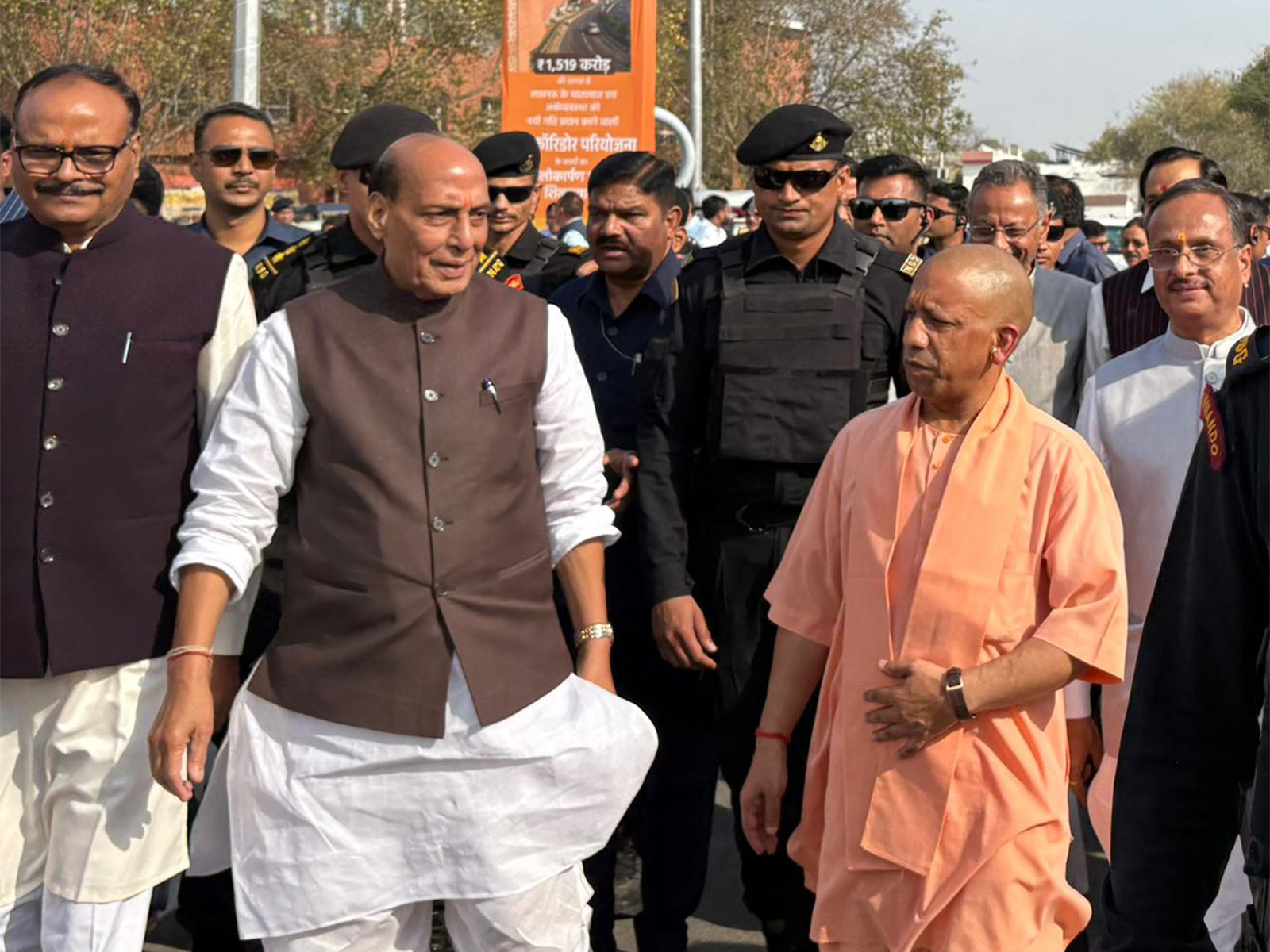 Defence Minister Rajnath Singh and Uttar Pradesh CM Yogi Adityanath (File Photo/ANI) Defence Minister Rajnath Singh and Uttar Pradesh CM Yogi Adityanath (File Photo/ANI)