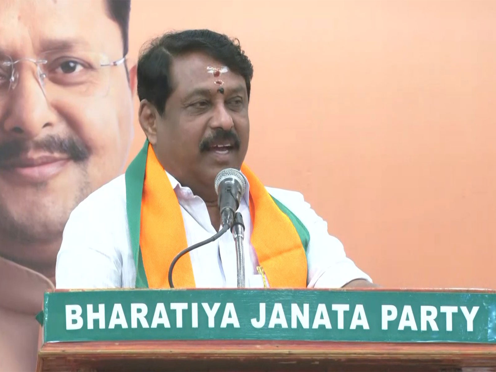 Tamil Nadu BJP President Nainar Nagenthran (Photo/ANI)