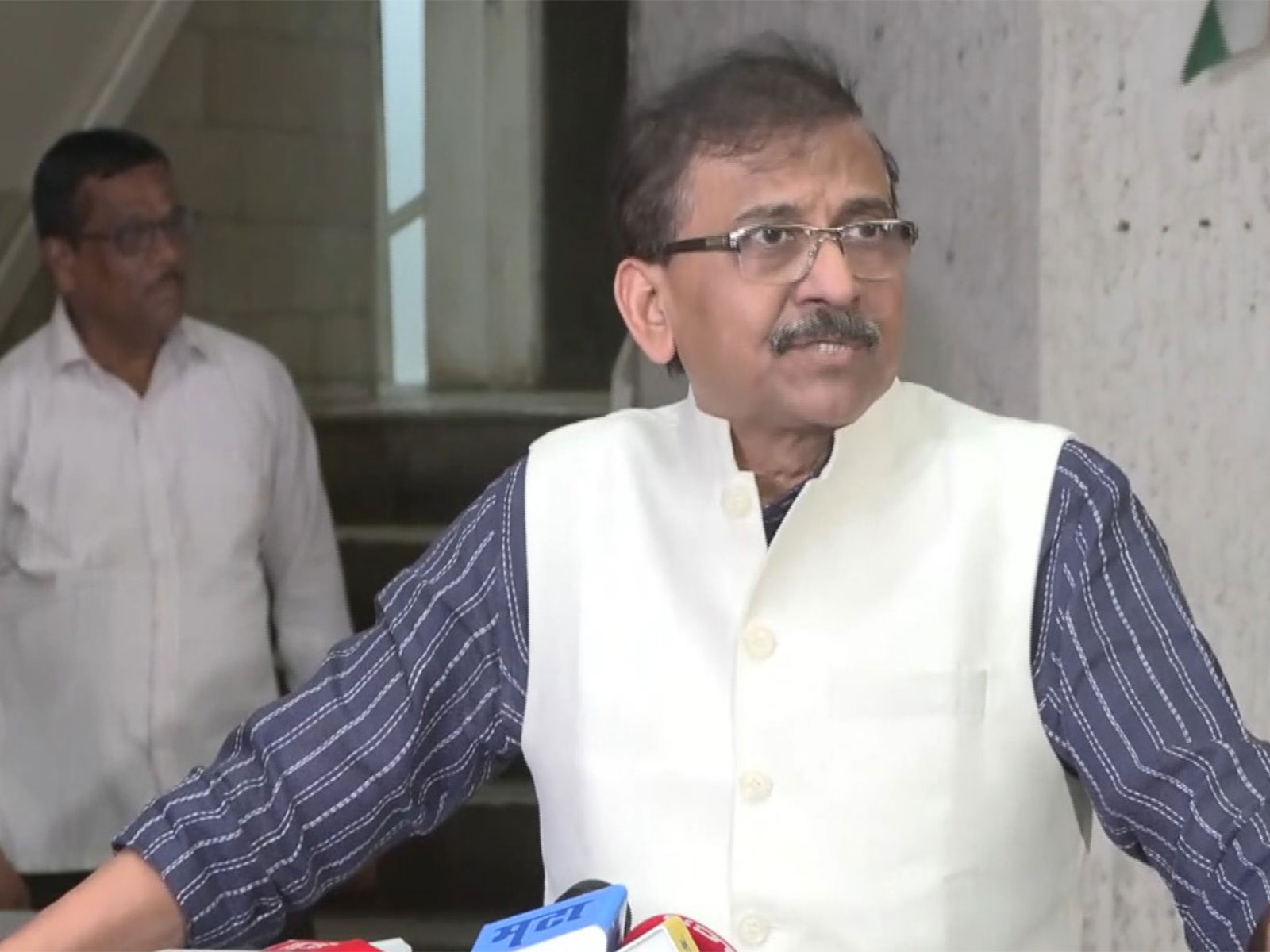 Shiv Sena (UBT) MP Sanjay Raut (Photo/ANI)