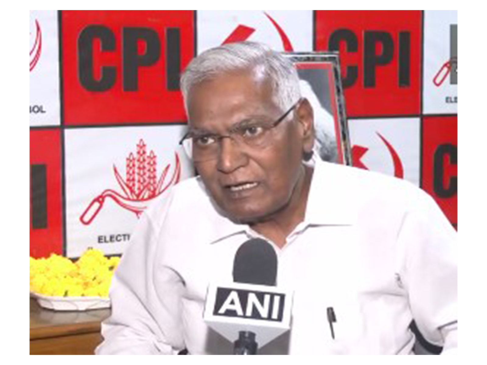 Communist Party of India (CPI) General Secretary D Raja (Photo/ANI)
