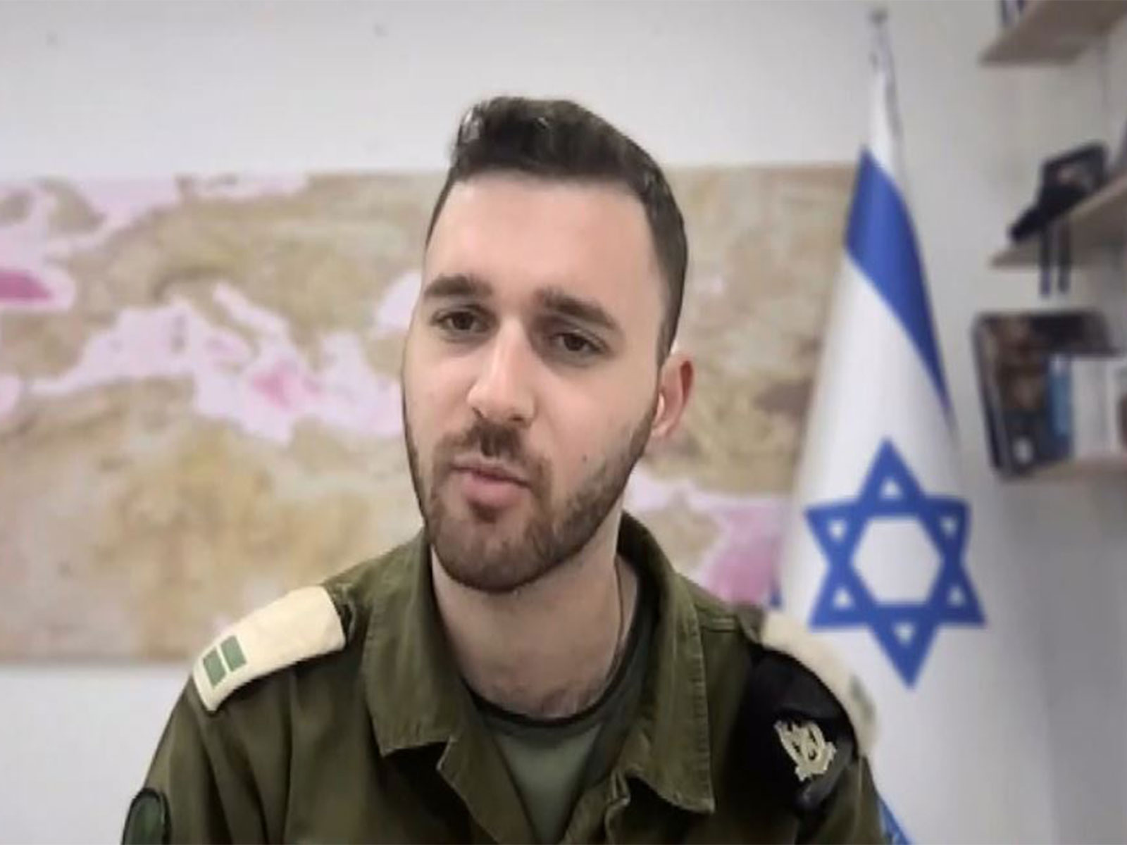 IDF spokesperson Lieutenant Ben Cohen (Photo/ANI) IDF spokesperson Lieutenant Ben Cohen (Photo/ANI)