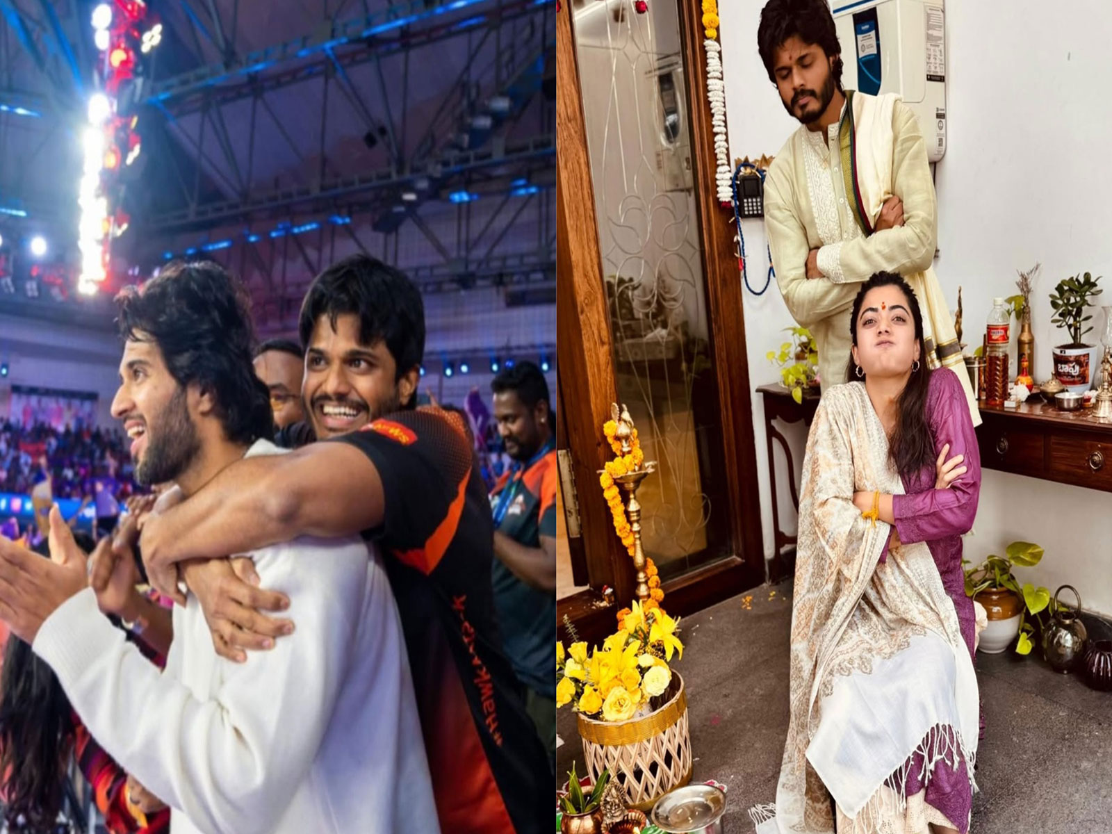 Rashmika, Vijay wish for Anand Deverakonda (Photo/Instagram@thedeverakonda) Rashmika, Vijay wish for Anand Deverakonda (Photo/Instagram@thedeverakonda)