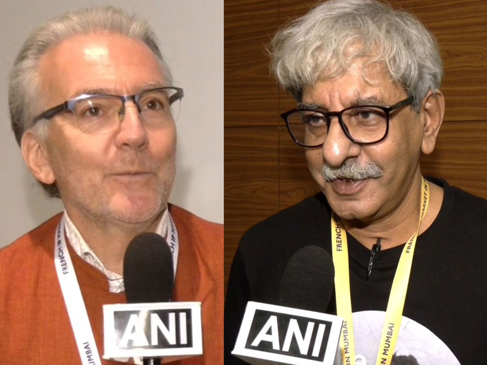 Mathieu Bejot (Regional Audiovisual Attache of IFI) and Sriram Raghavan (Photo/ANI) Mathieu Bejot (Regional Audiovisual Attache of IFI) and Sriram Raghavan (Photo/ANI)