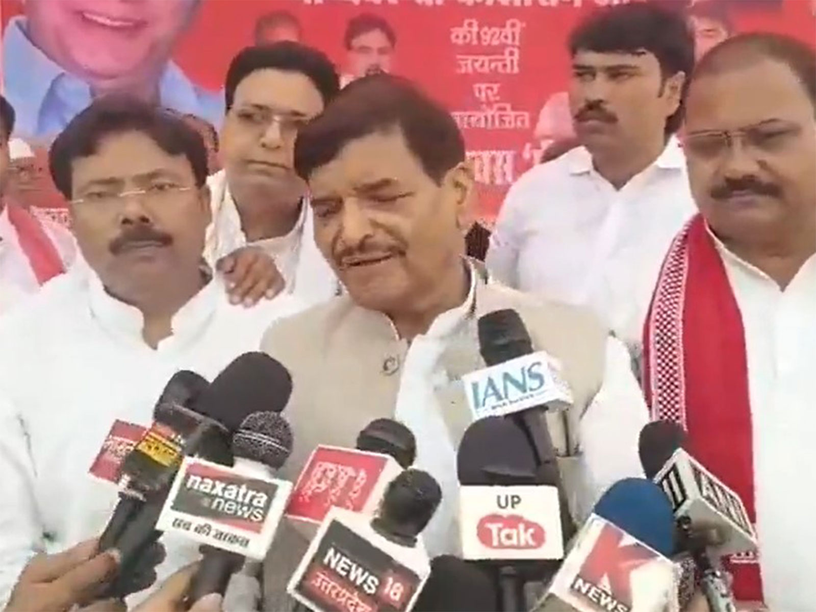 Samajwadi Party leader Shivpal Singh Yadav (Photo/ANI)