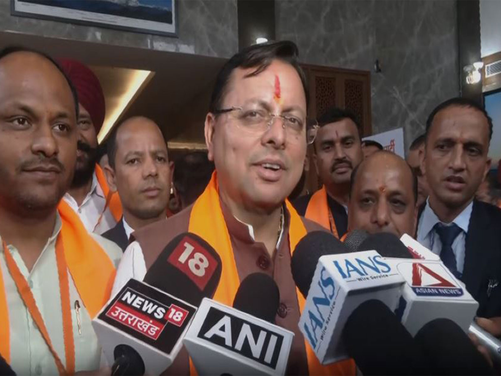 Uttarakhand CM Pushkar Singh Dhami (Photo/ANI)