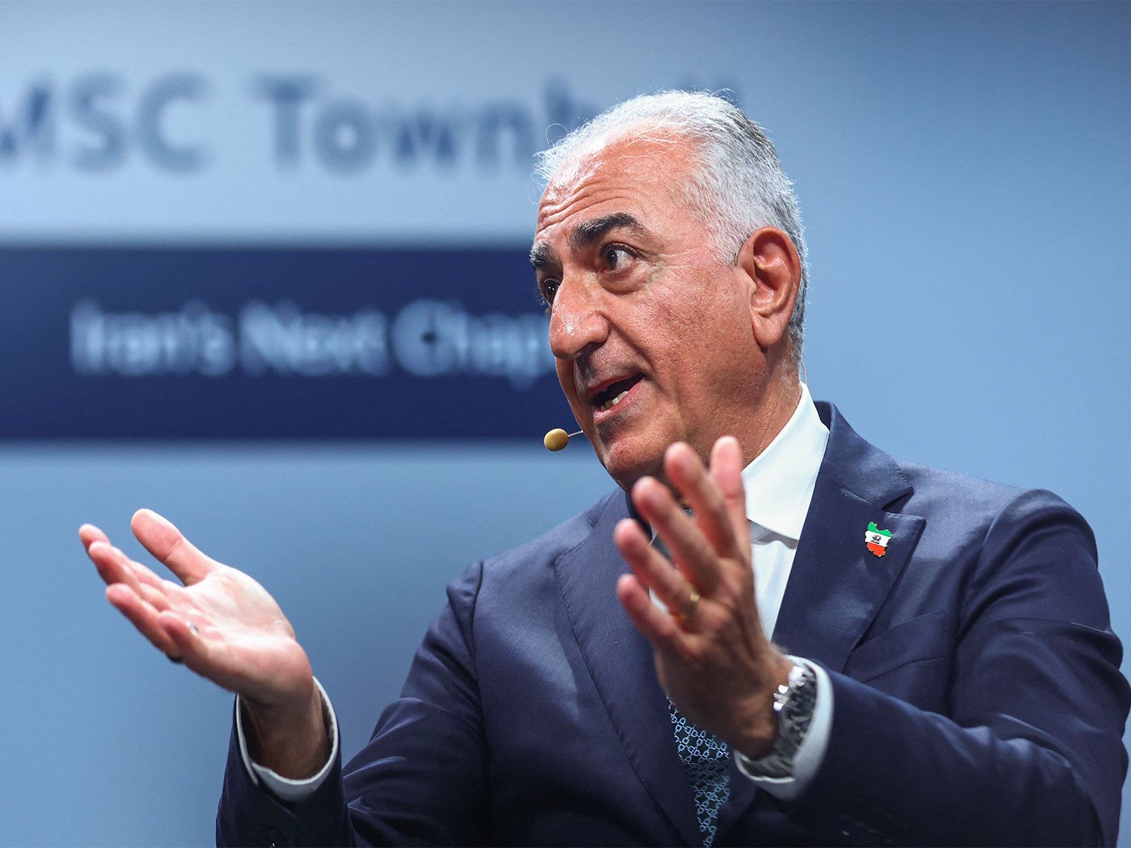 Iran’s Exiled Crown Prince Reza Pahlavi (File photo/Reuters)